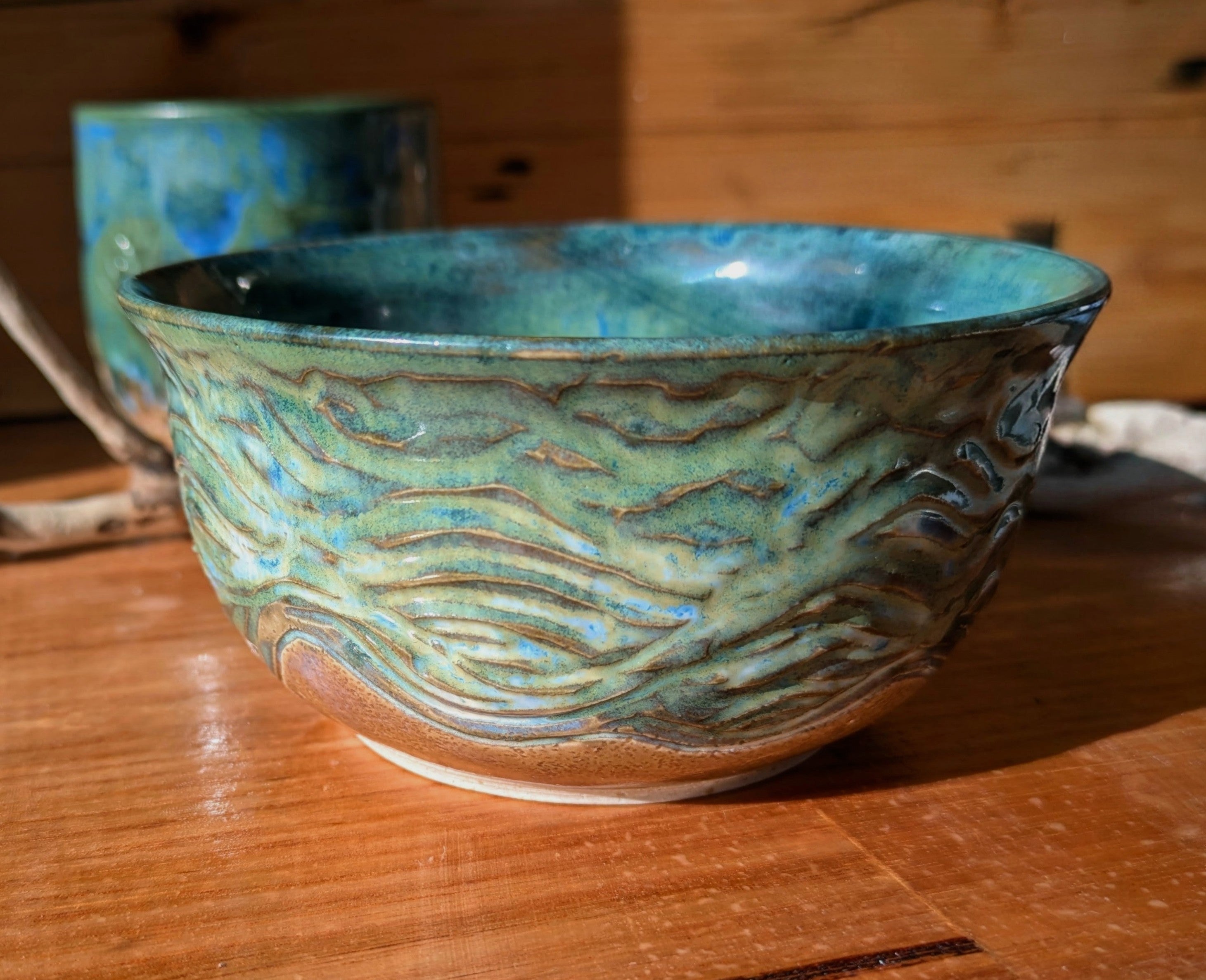 Ocean inspired bowl