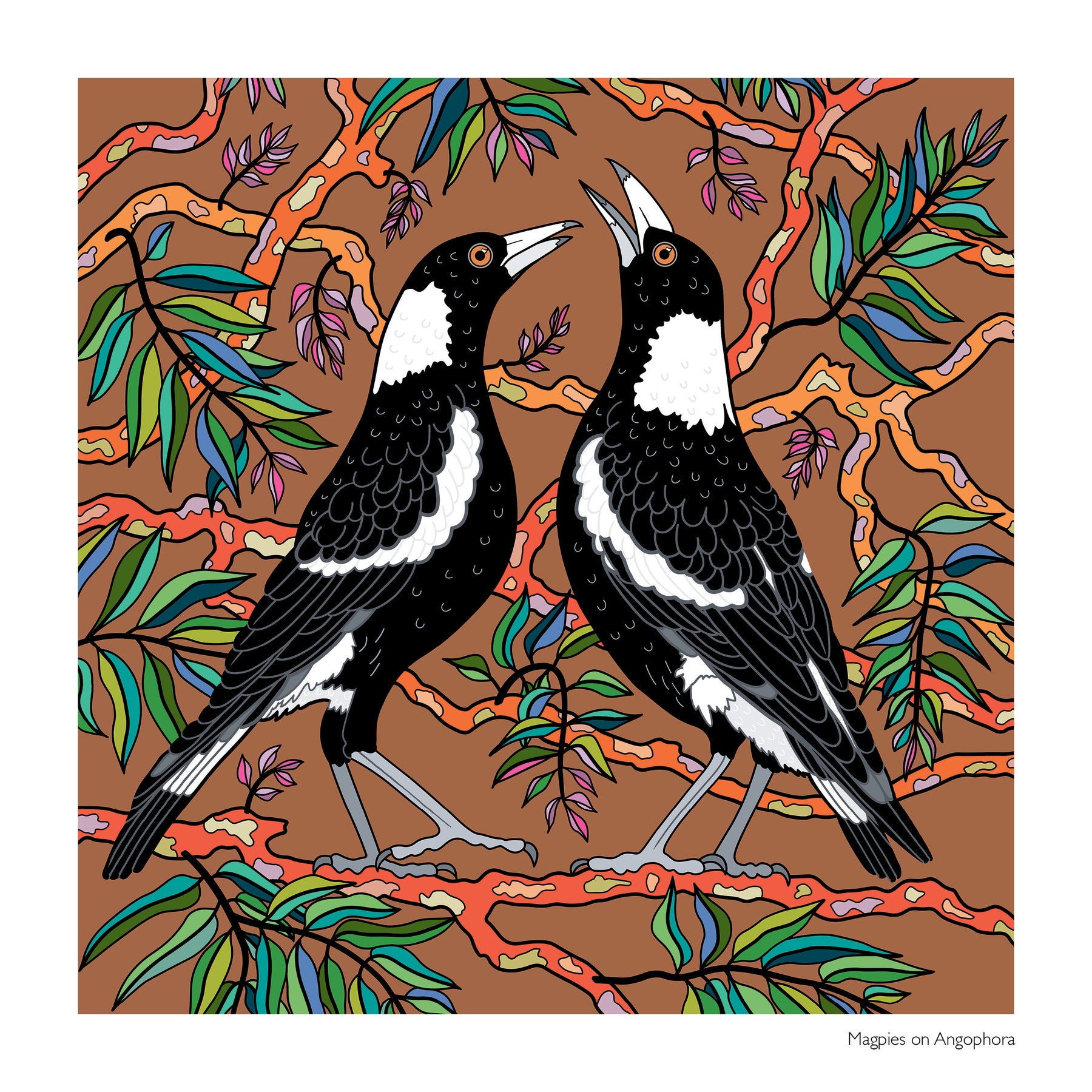 2027 Native Australian Birds and Plants Calendar
