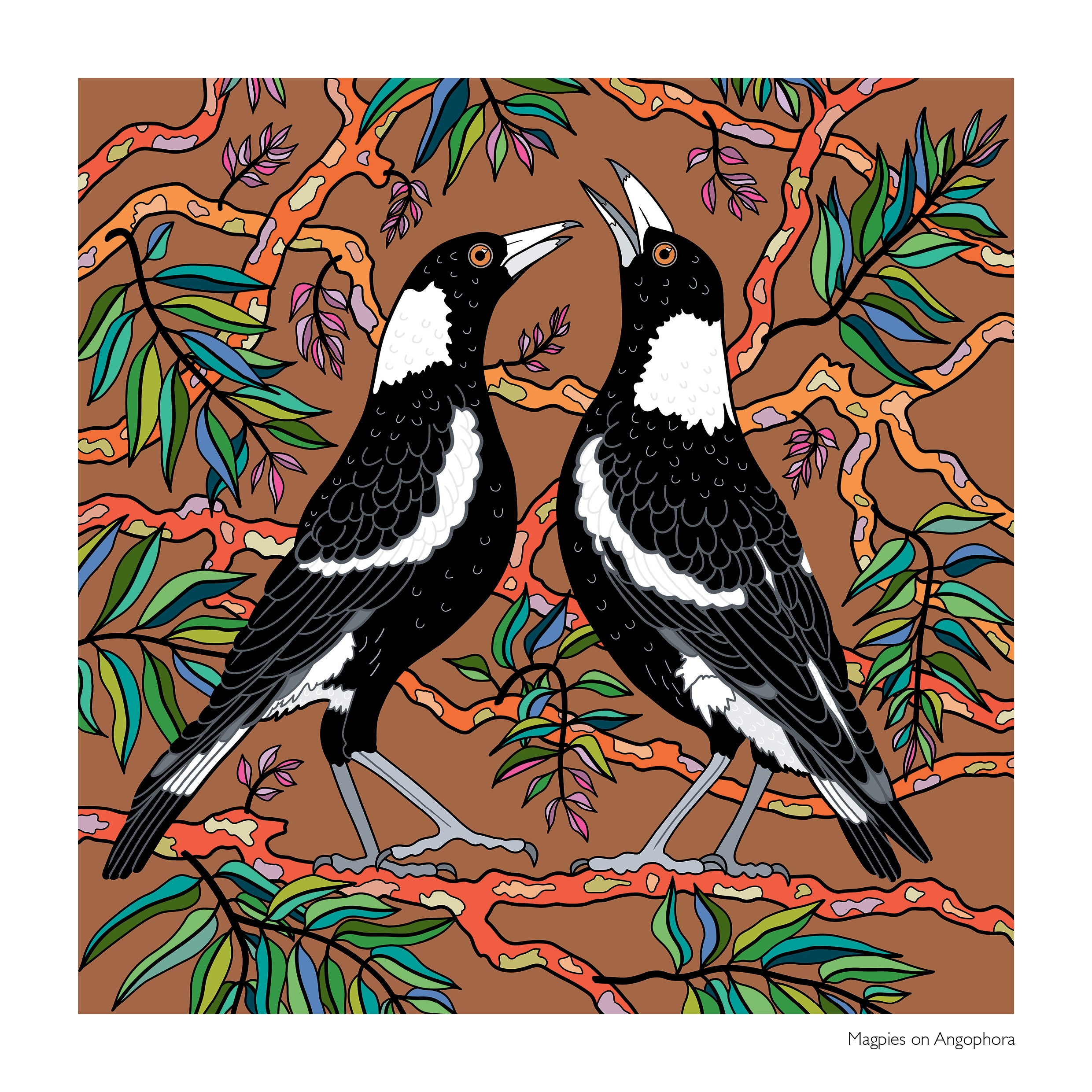 2027 Native Australian Birds and Plants Calendar
