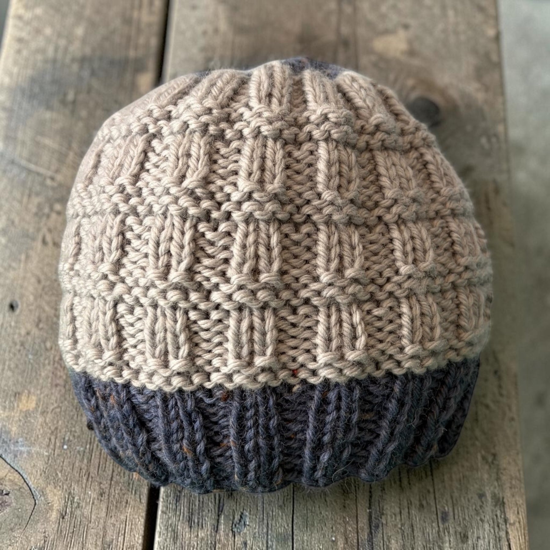 Merino Wool Baby Beanie 3-6 months Free Postage