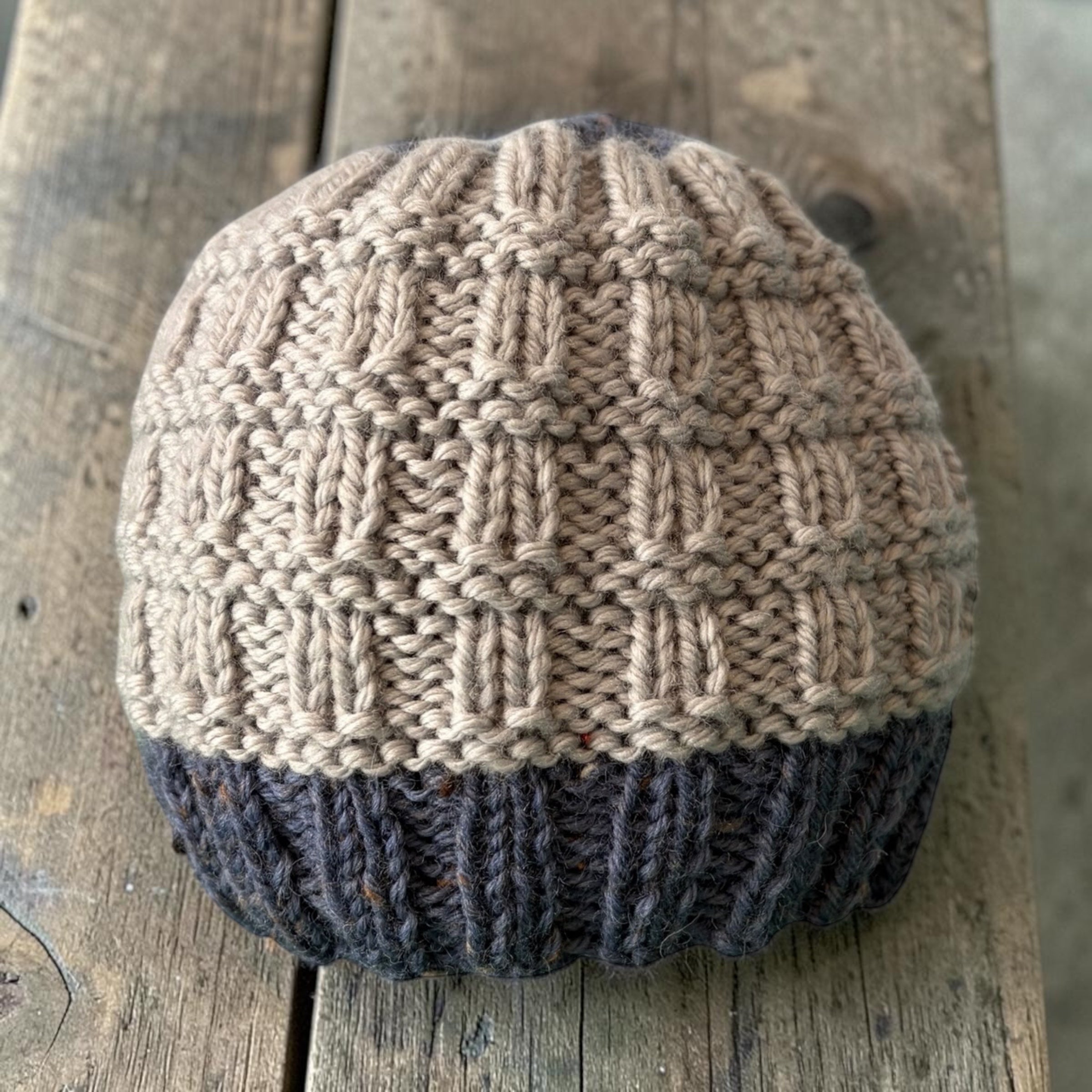 Merino Wool Baby Beanie 3-6 months Free Postage