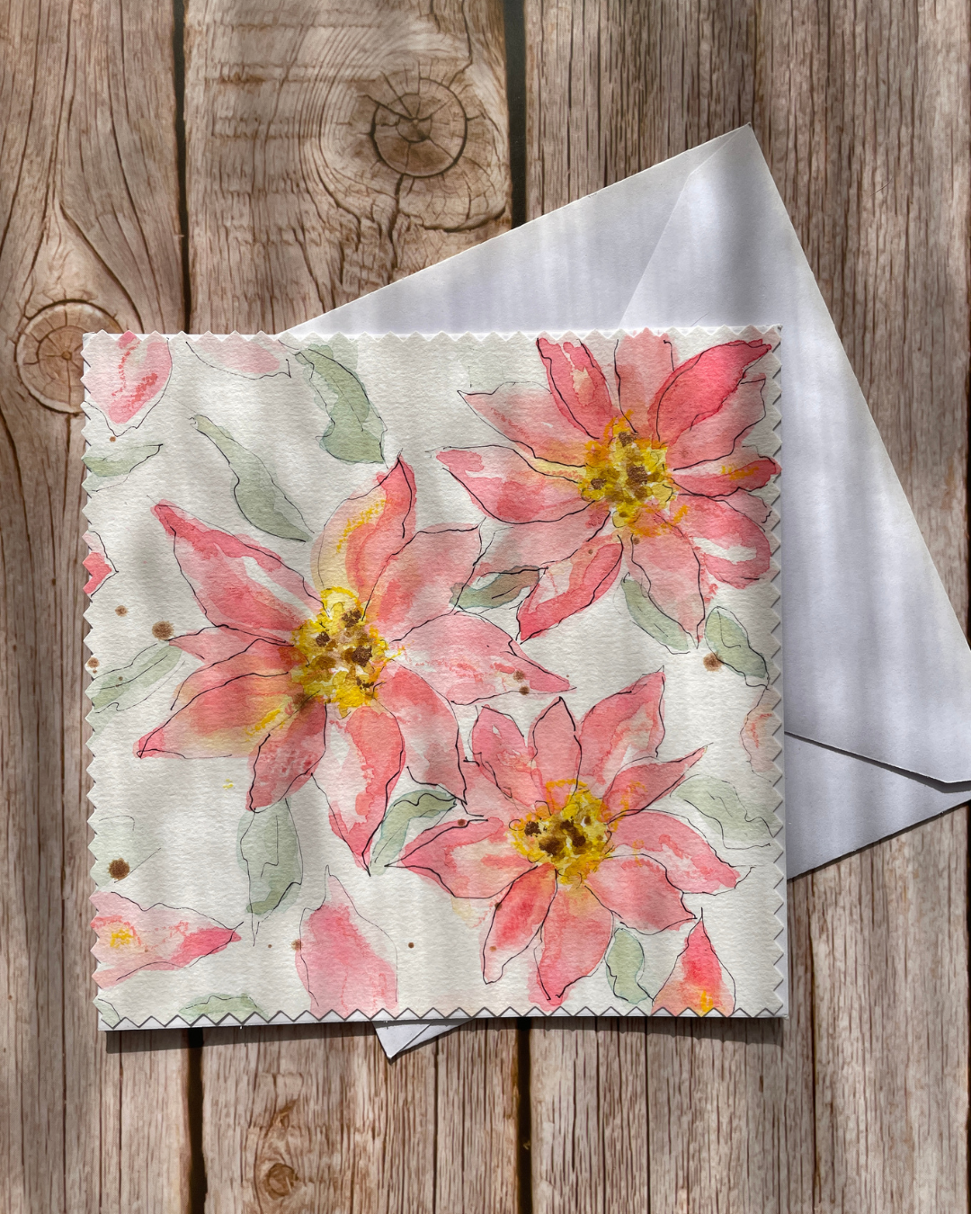 Original Hand-Painted Greeting Cards  | Bloom Collection