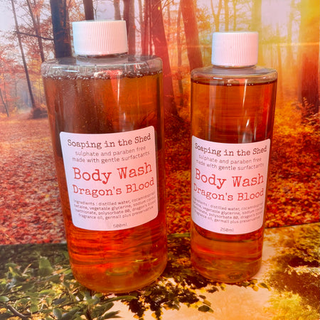 Body Wash with Vegetable Glycerine.