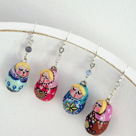 Little Nesting Doll Earrings