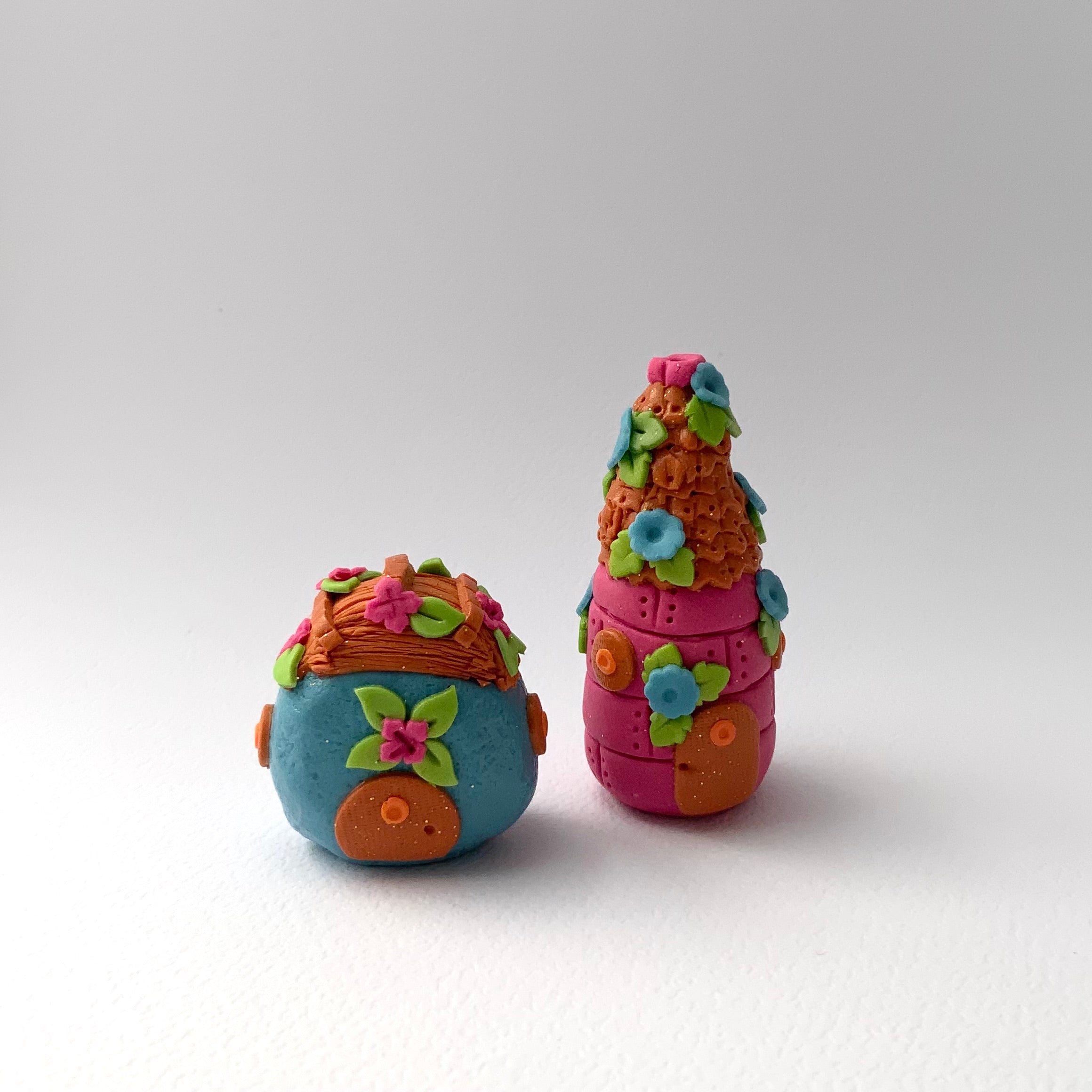 WONKY HOMES | Handmade Polymer Clay Miniature Duos