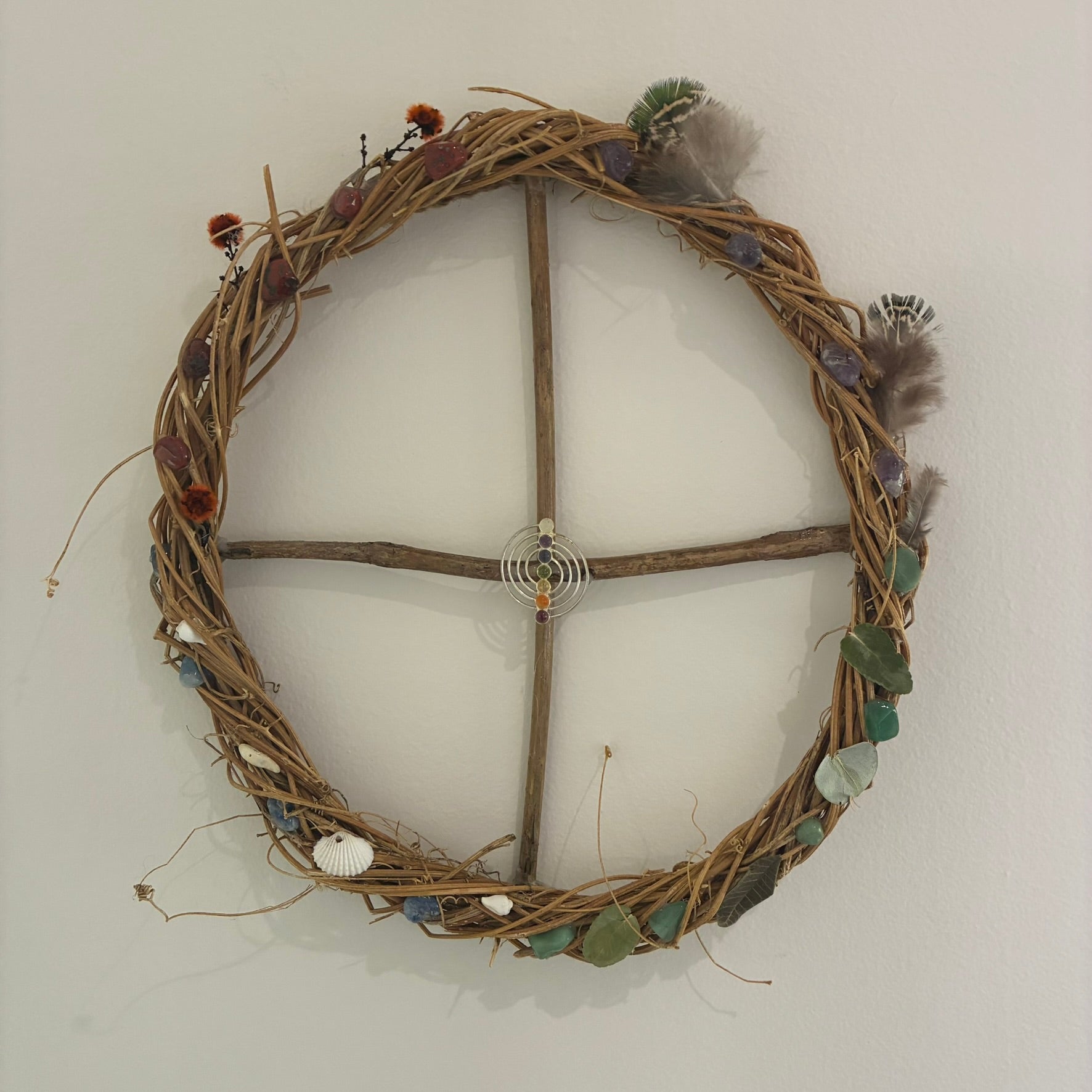 Wreath - "Solar/Earth Cross with Elements