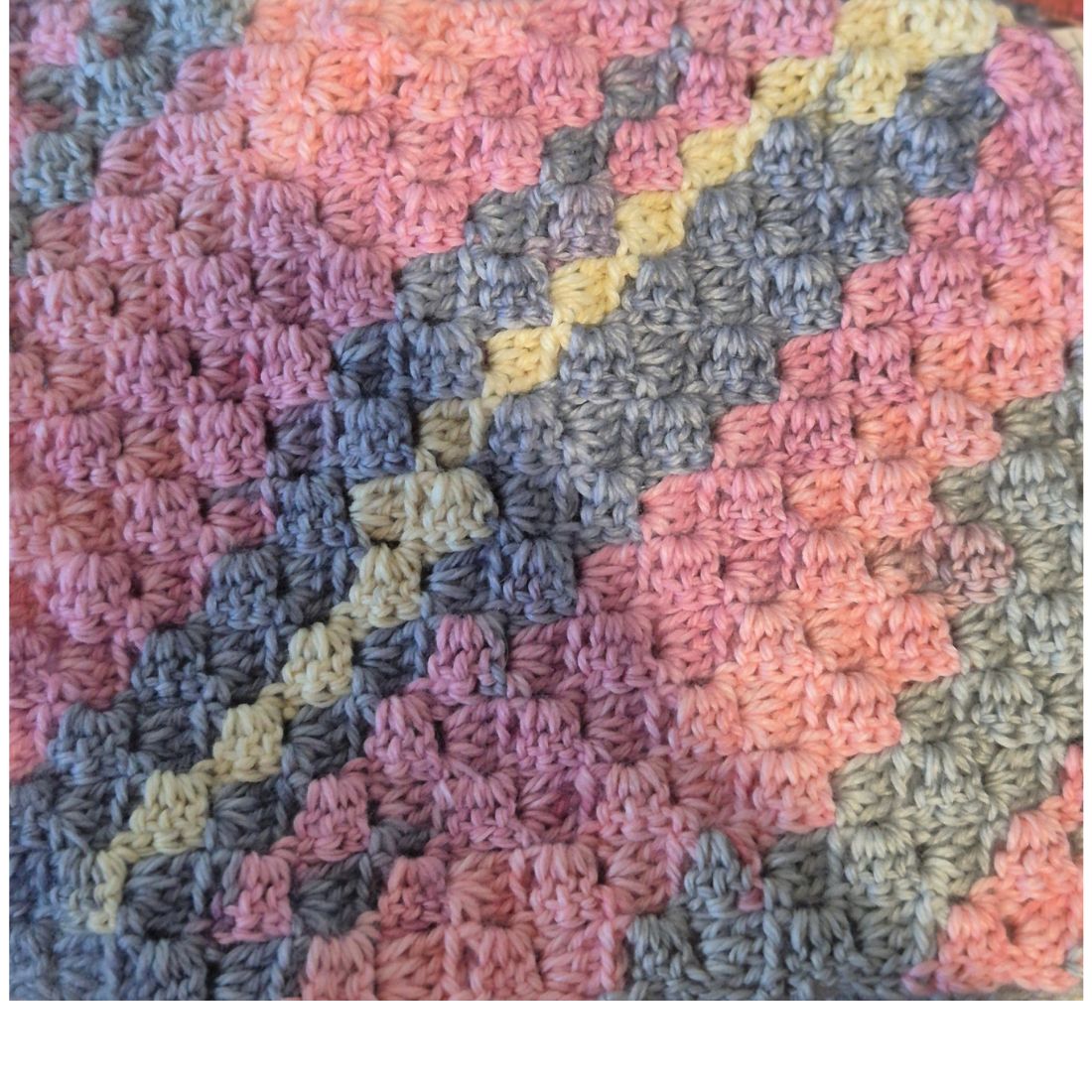 Super Soft Crocheted Face & Body Washers/Ideal for Baby/set of 2