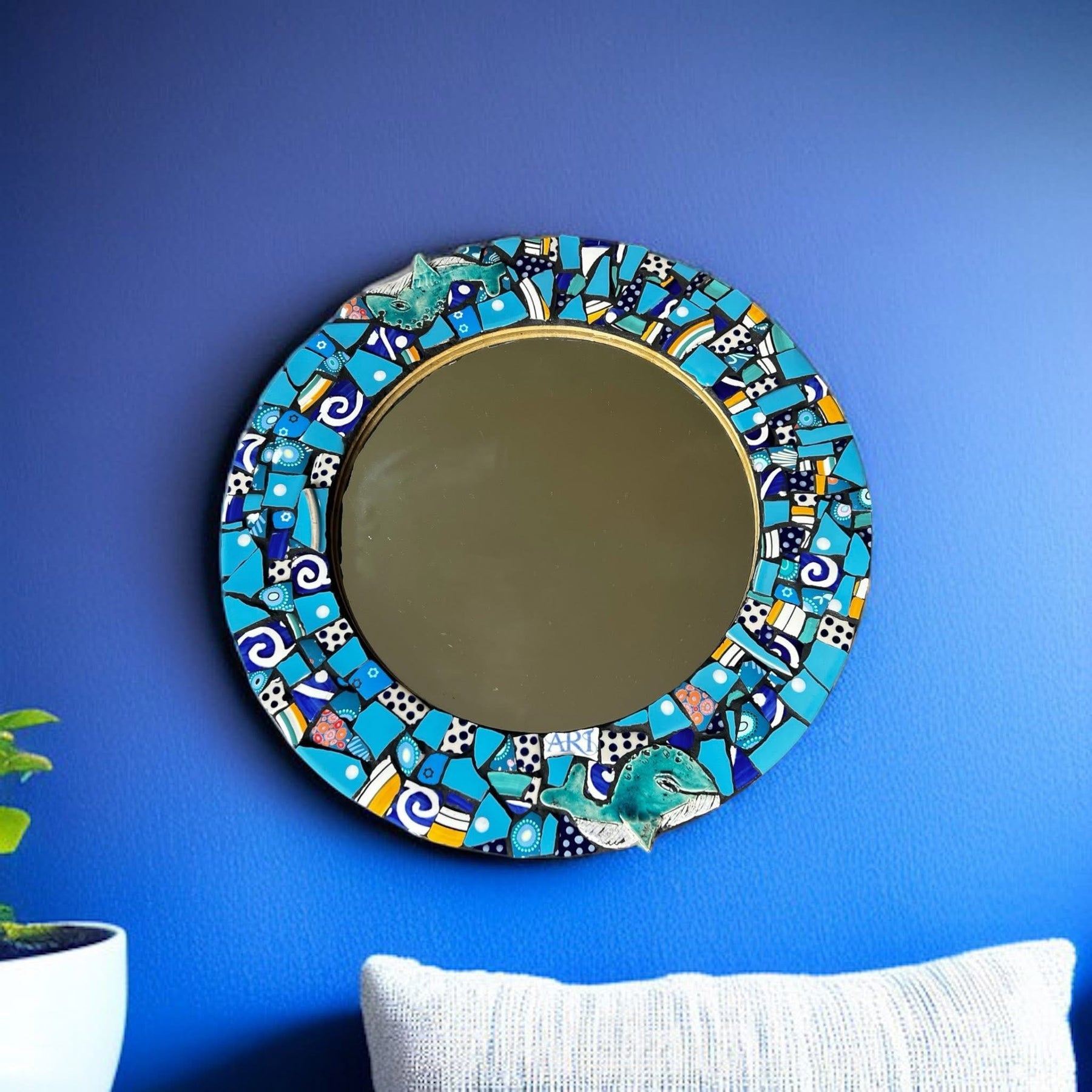 Mosaic Mirrors.