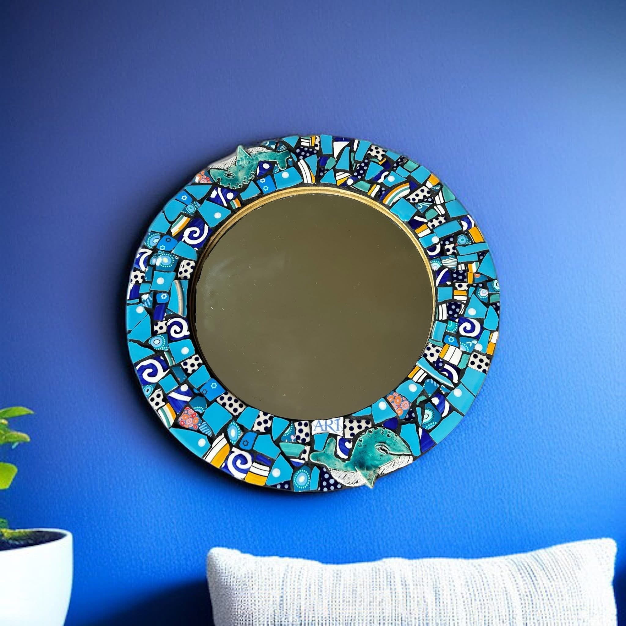 Mosaic Mirrors.