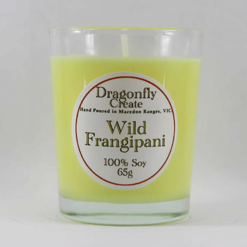 Wild Frangipani | 100% Soy Wax Candle | 15/28/58 Hours