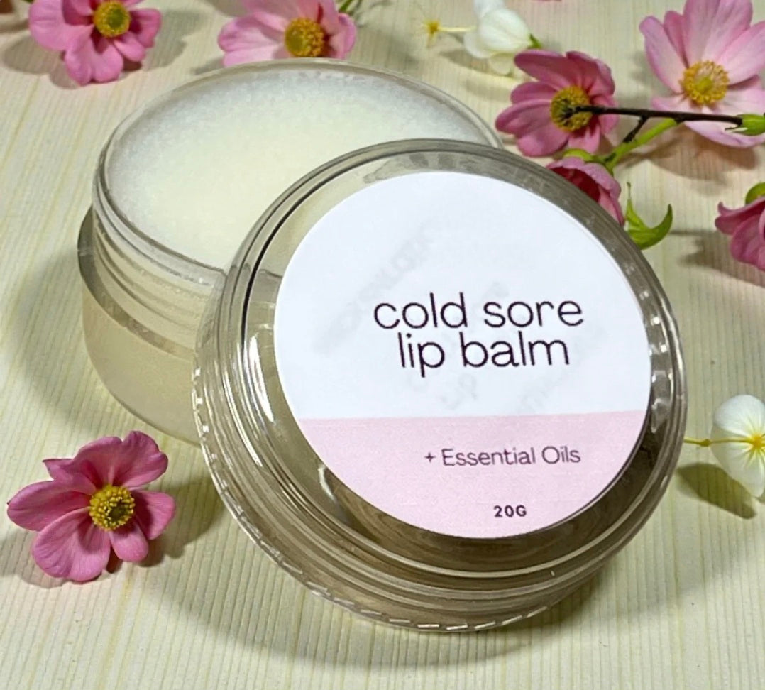 Handmade - 2 x Cold Sore Lip Balm 20g