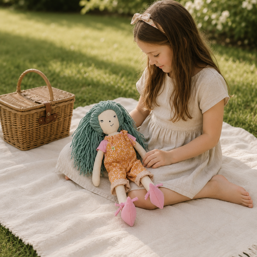 Handmade Cloth Doll (48cm) | Clover