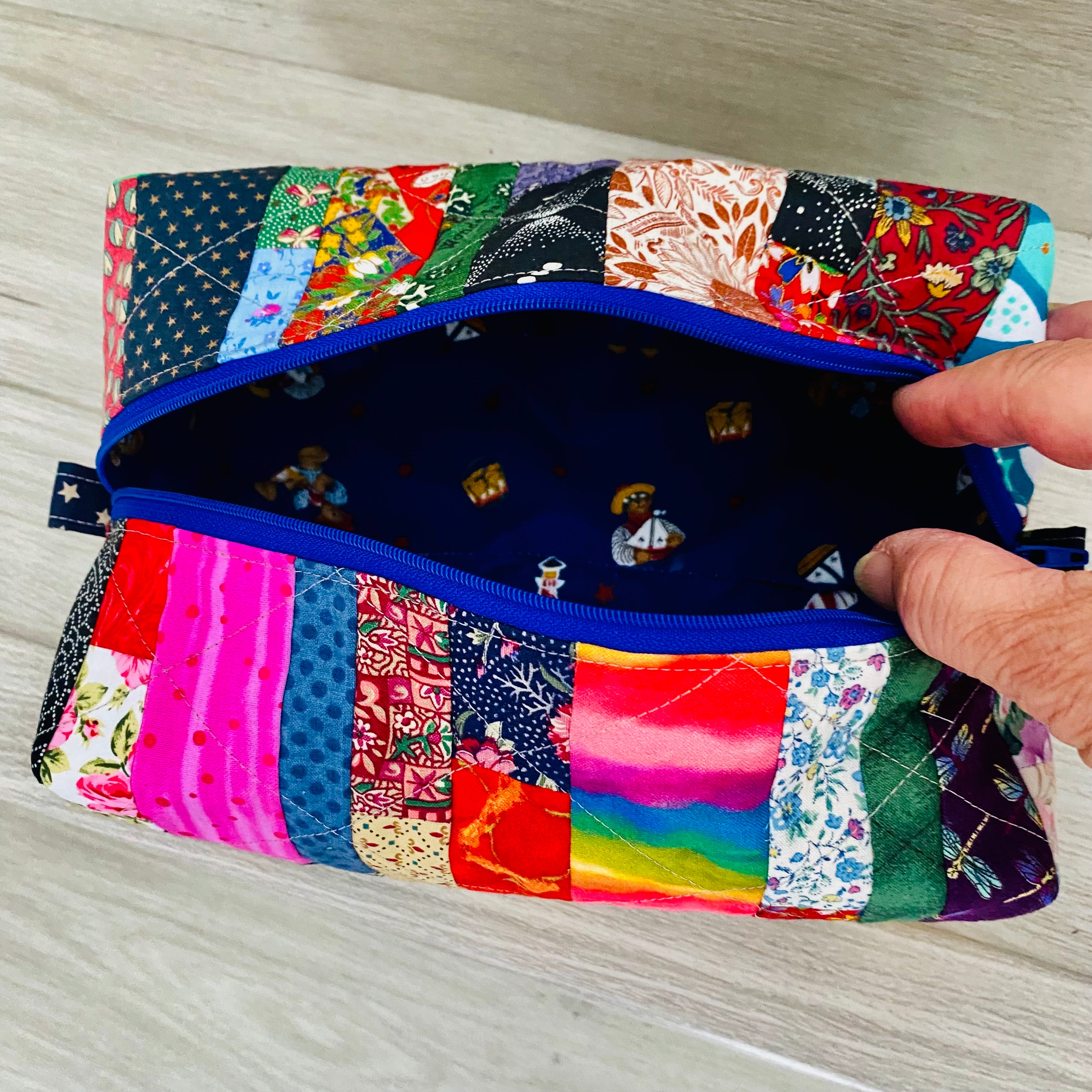 Scrappy Boxy Pouch