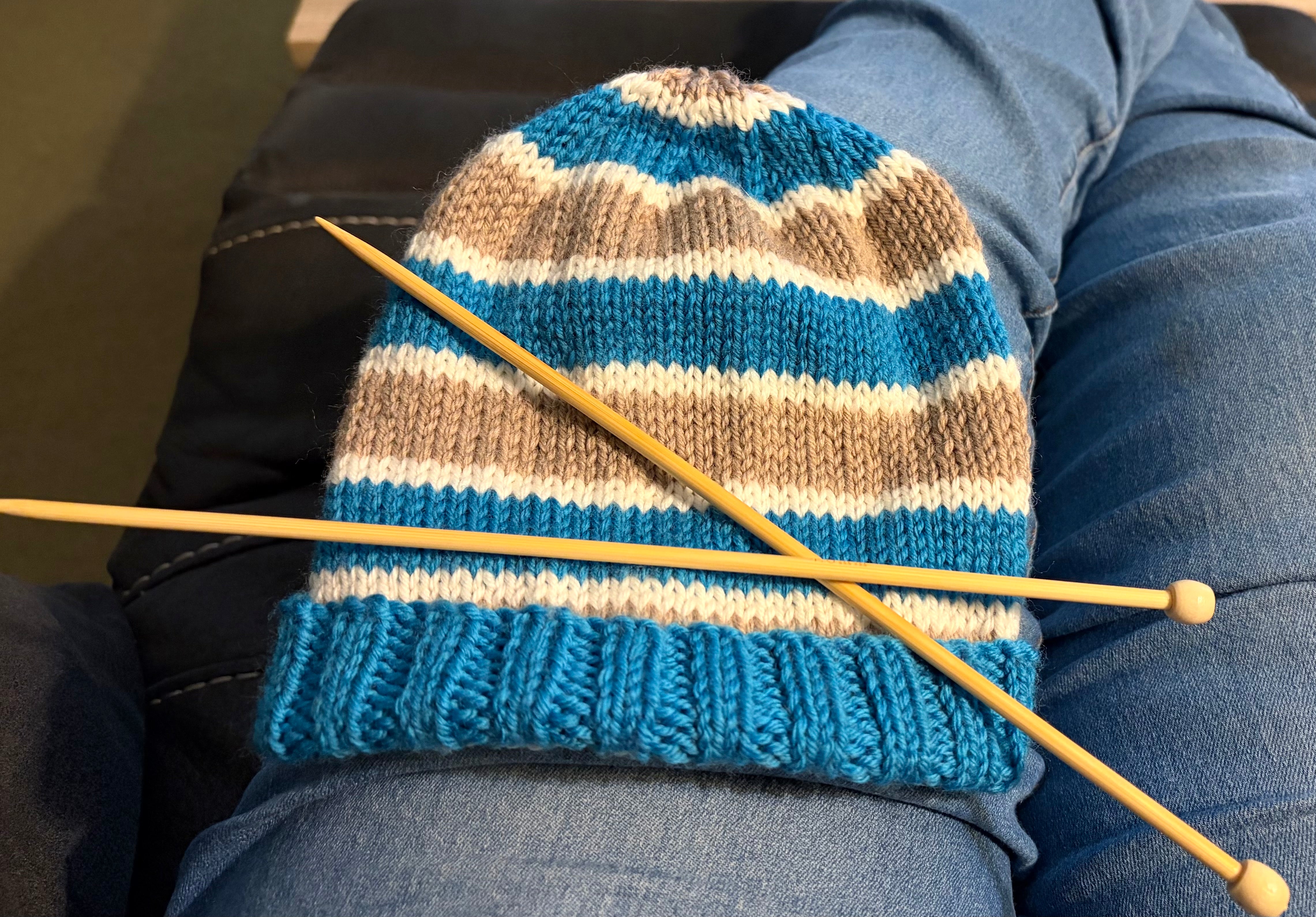 Toddler Beanie Stripes Winter Hat