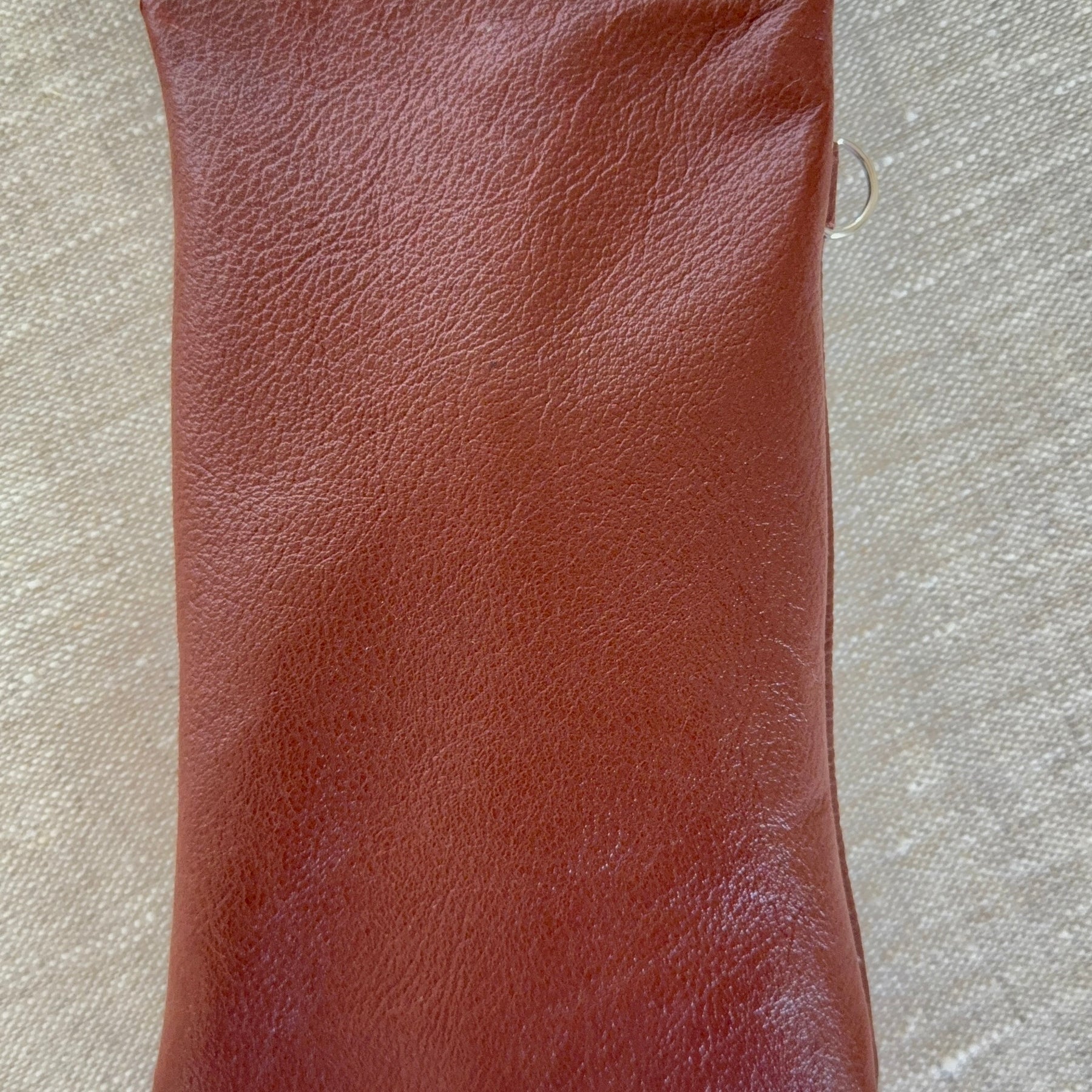 Leather glasses case