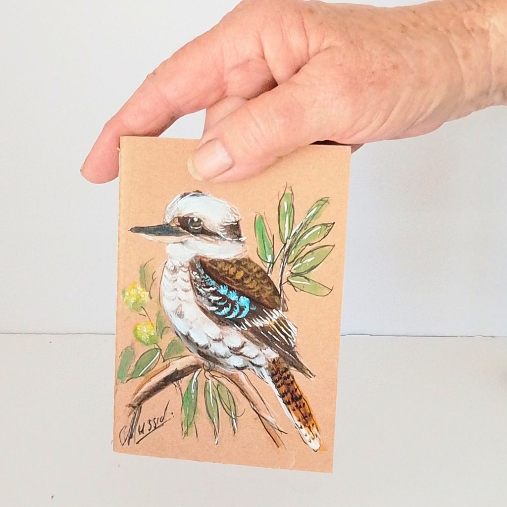 Kookaburra Handpainted Pocket Notebooks