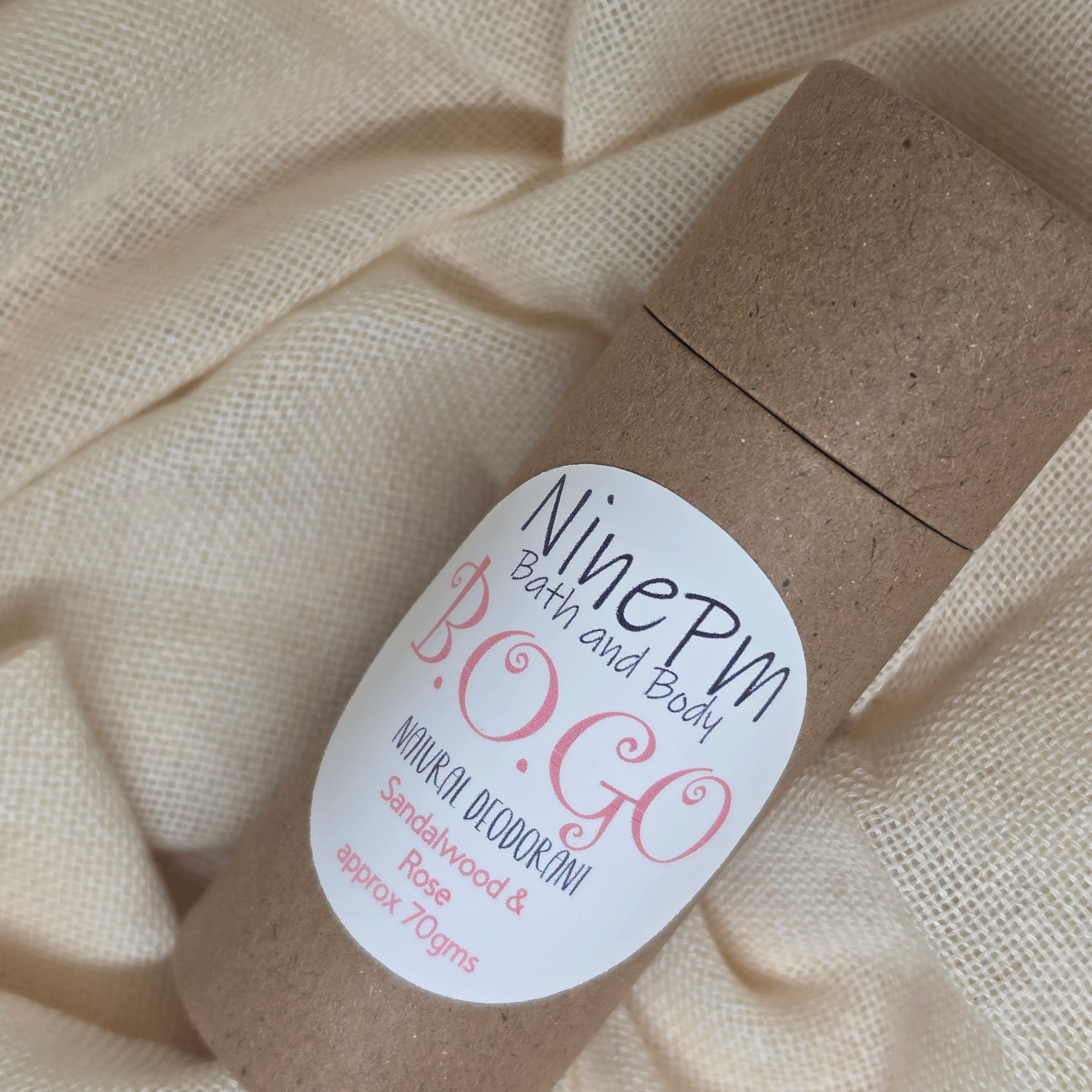 B.O.GO Natural Deodorant Tube (includes Bi-Carb)