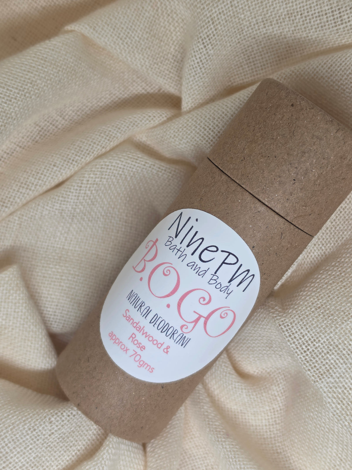 B.O.GO Natural Deodorant Tube (includes Bi-Carb)