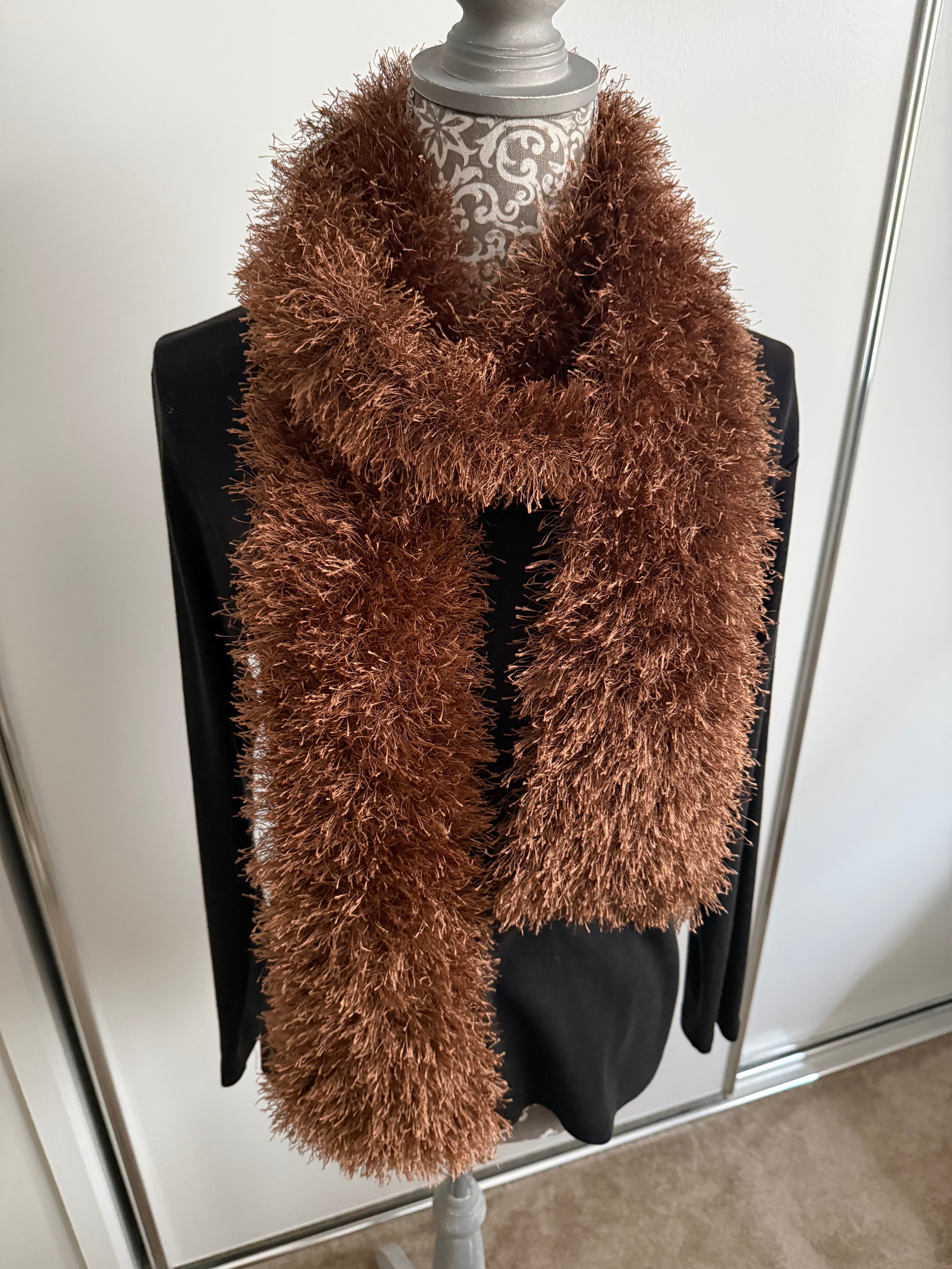 Brown Jazz Scarf