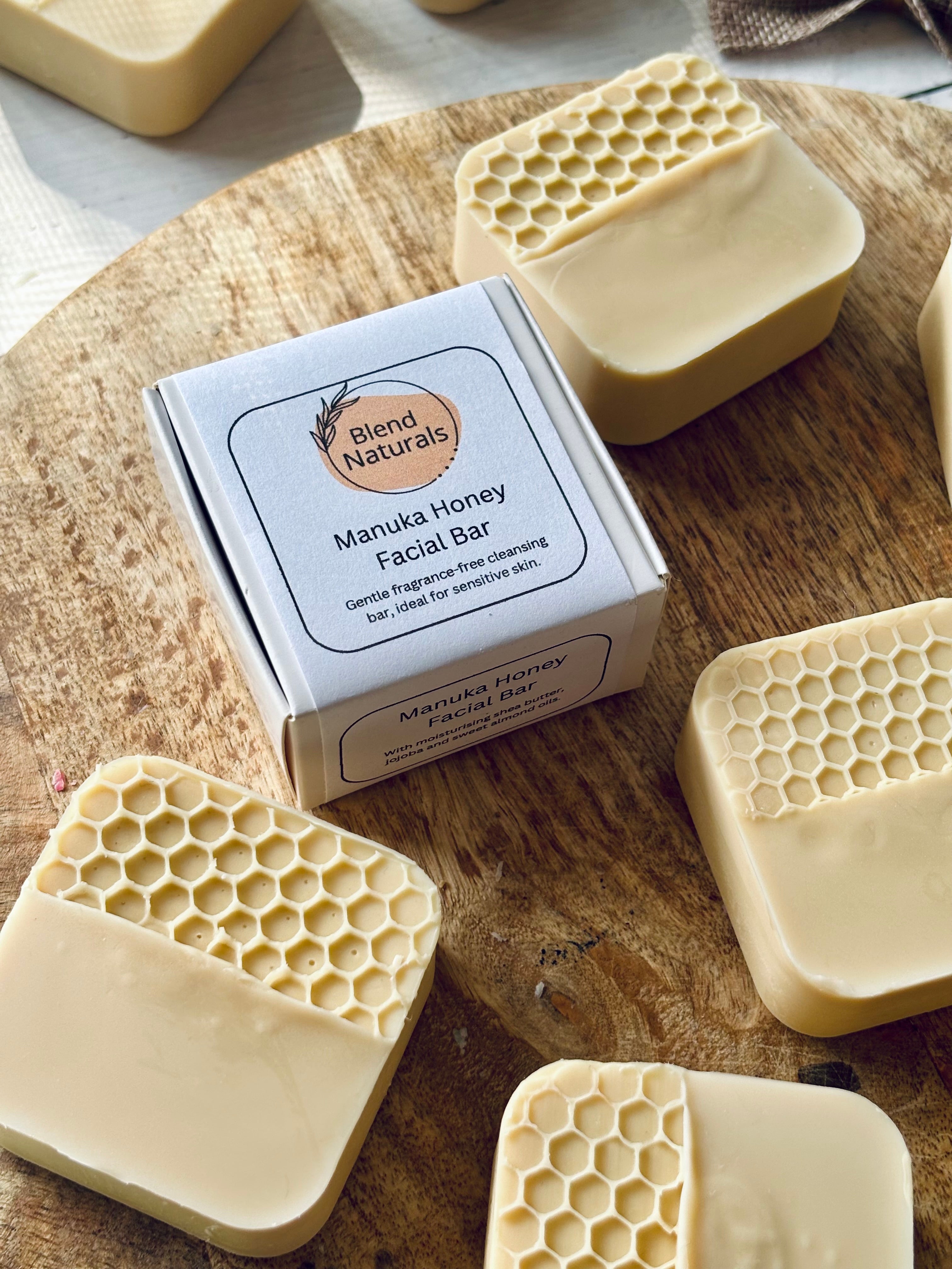 Manuka Honey Face Bar | Gentle cleanser perfect for sensitive skin