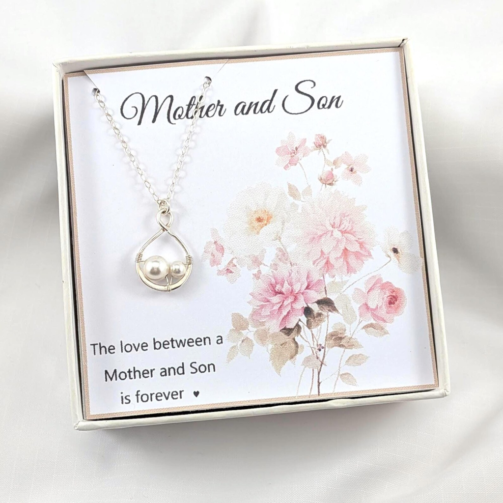 Mother Son Necklace, Choose Your Design,Mothers Day