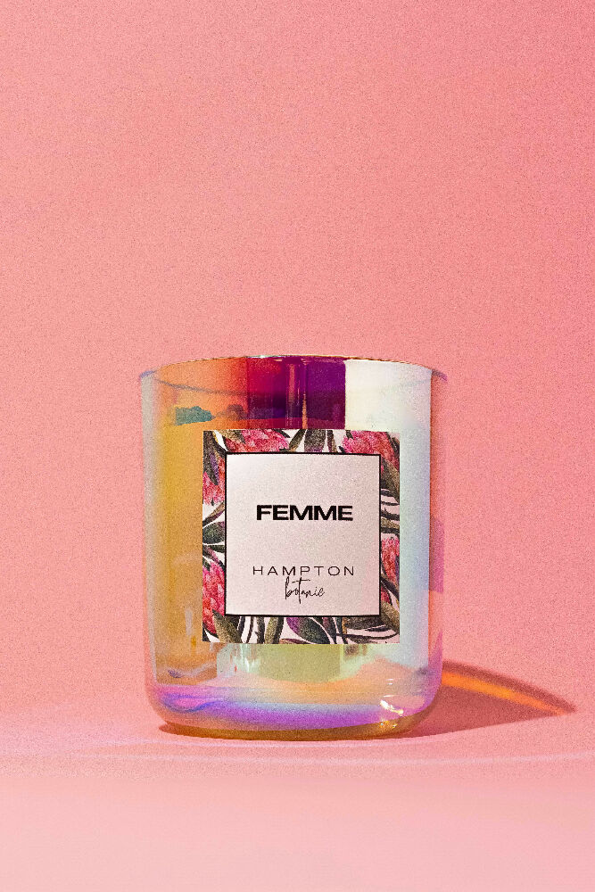 holograph natural soy candle low-tox toxic-free strong femme coco mademoiselle front(1)