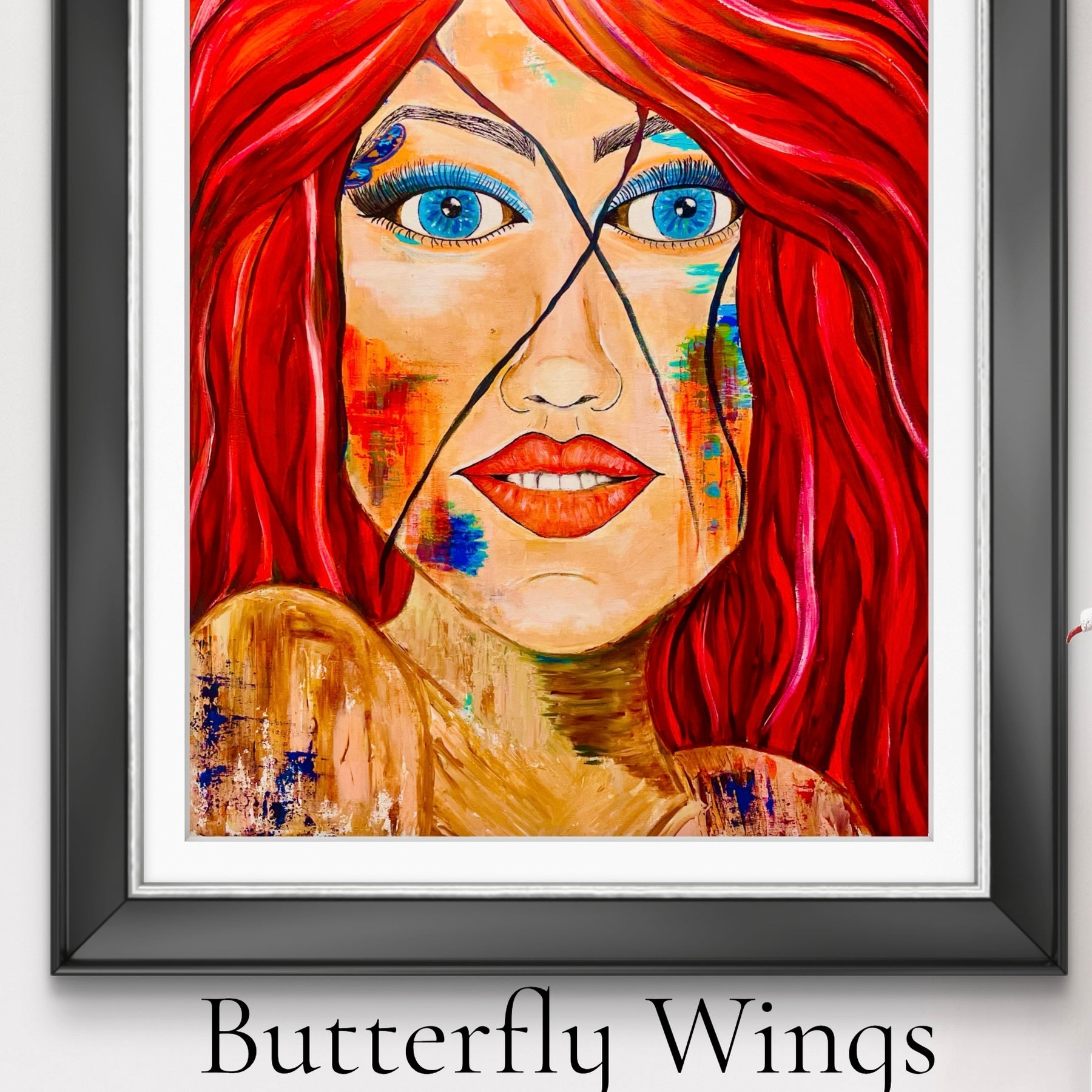 BUTTERFLY WINGS | XL Canvas Original Artwork