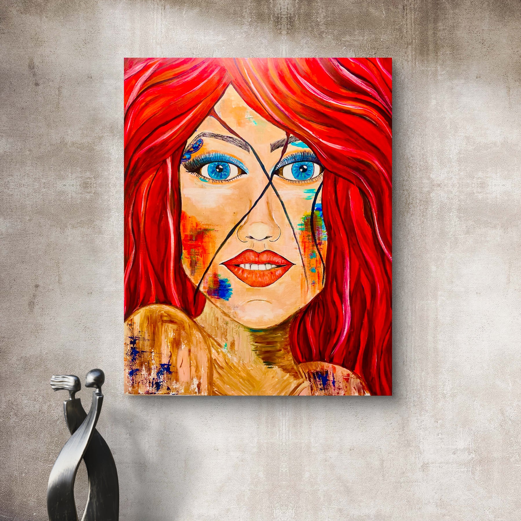 BUTTERFLY WINGS | XL Canvas Original Artwork
