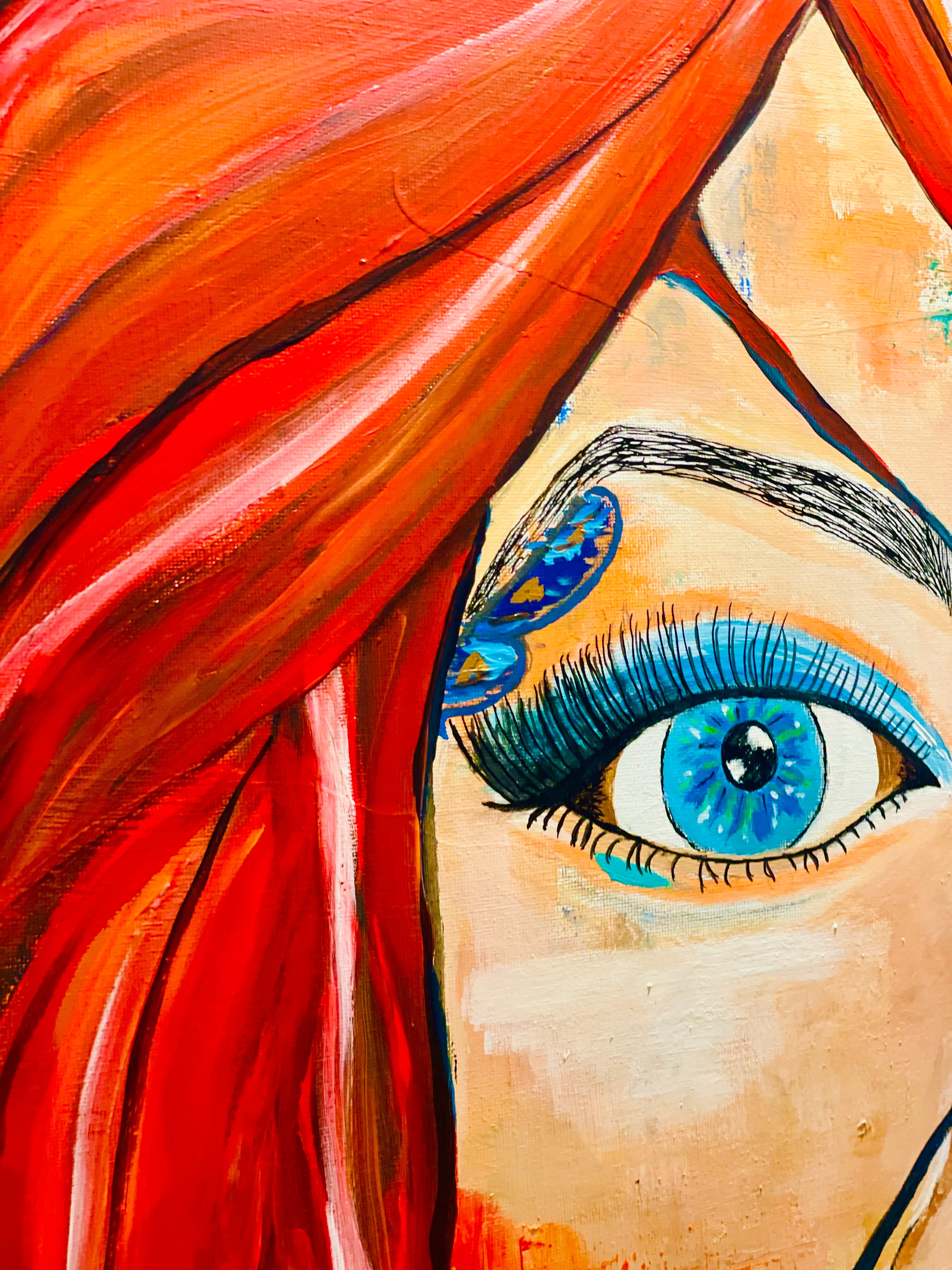 BUTTERFLY WINGS | XL Canvas Original Artwork