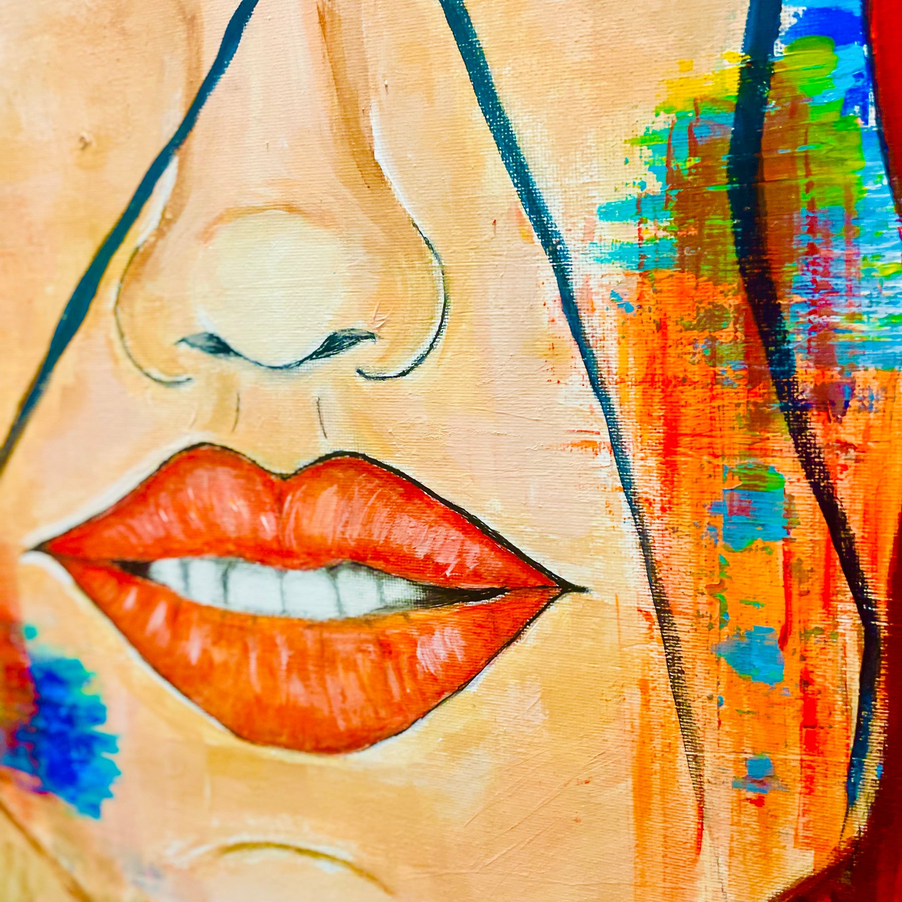 BUTTERFLY WINGS | XL Canvas Original Artwork