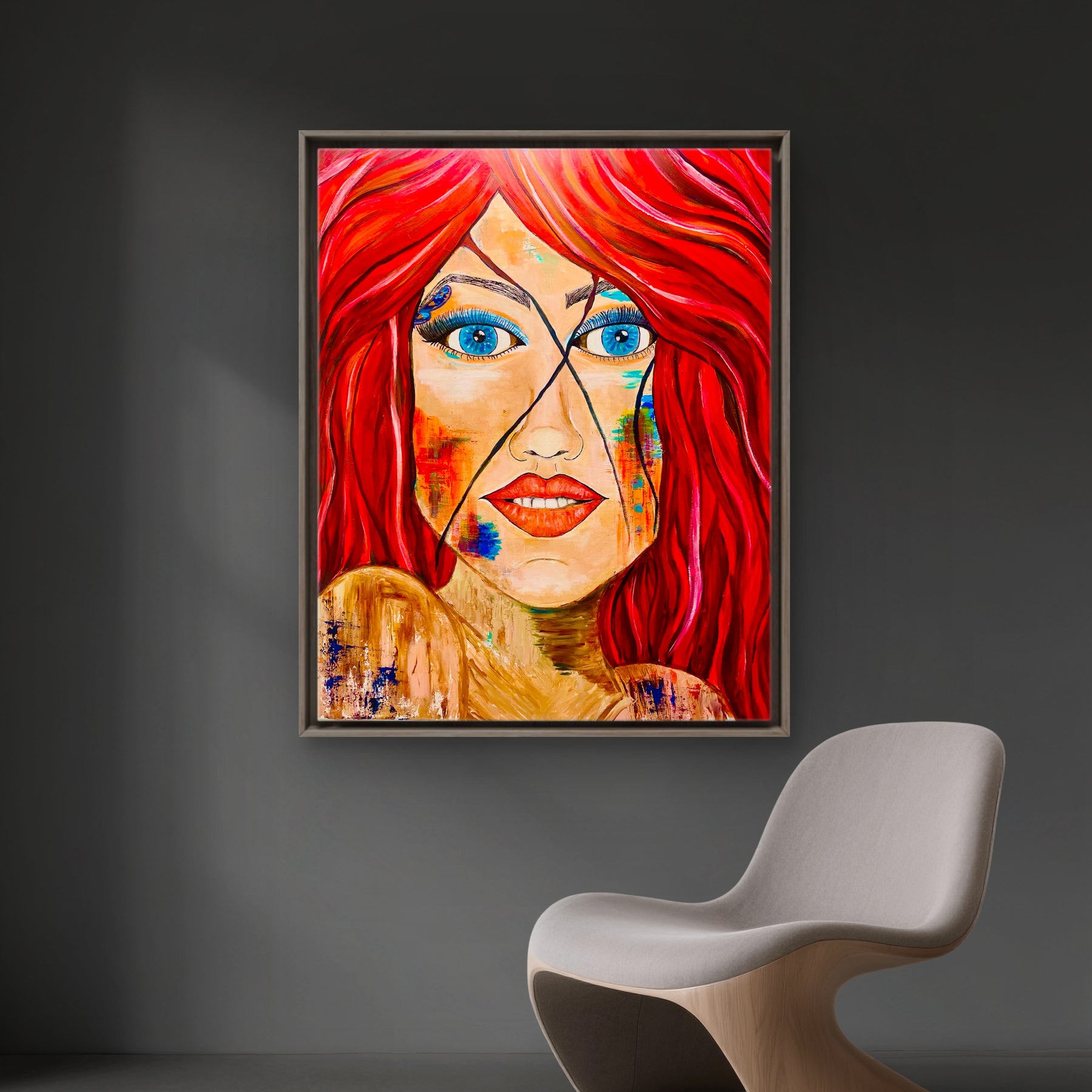 BUTTERFLY WINGS | XL Canvas Original Artwork