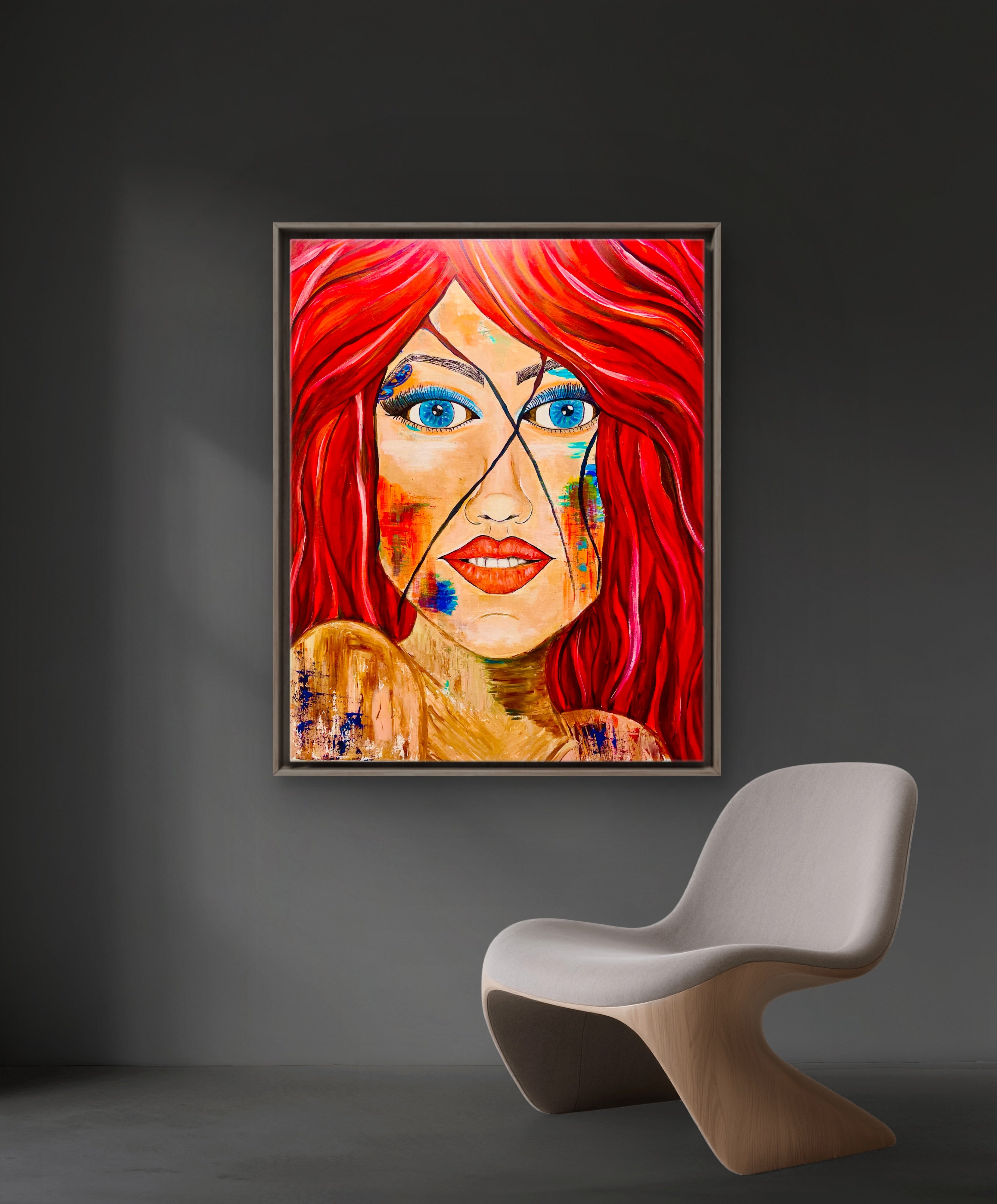 BUTTERFLY WINGS | XL Canvas Original Artwork