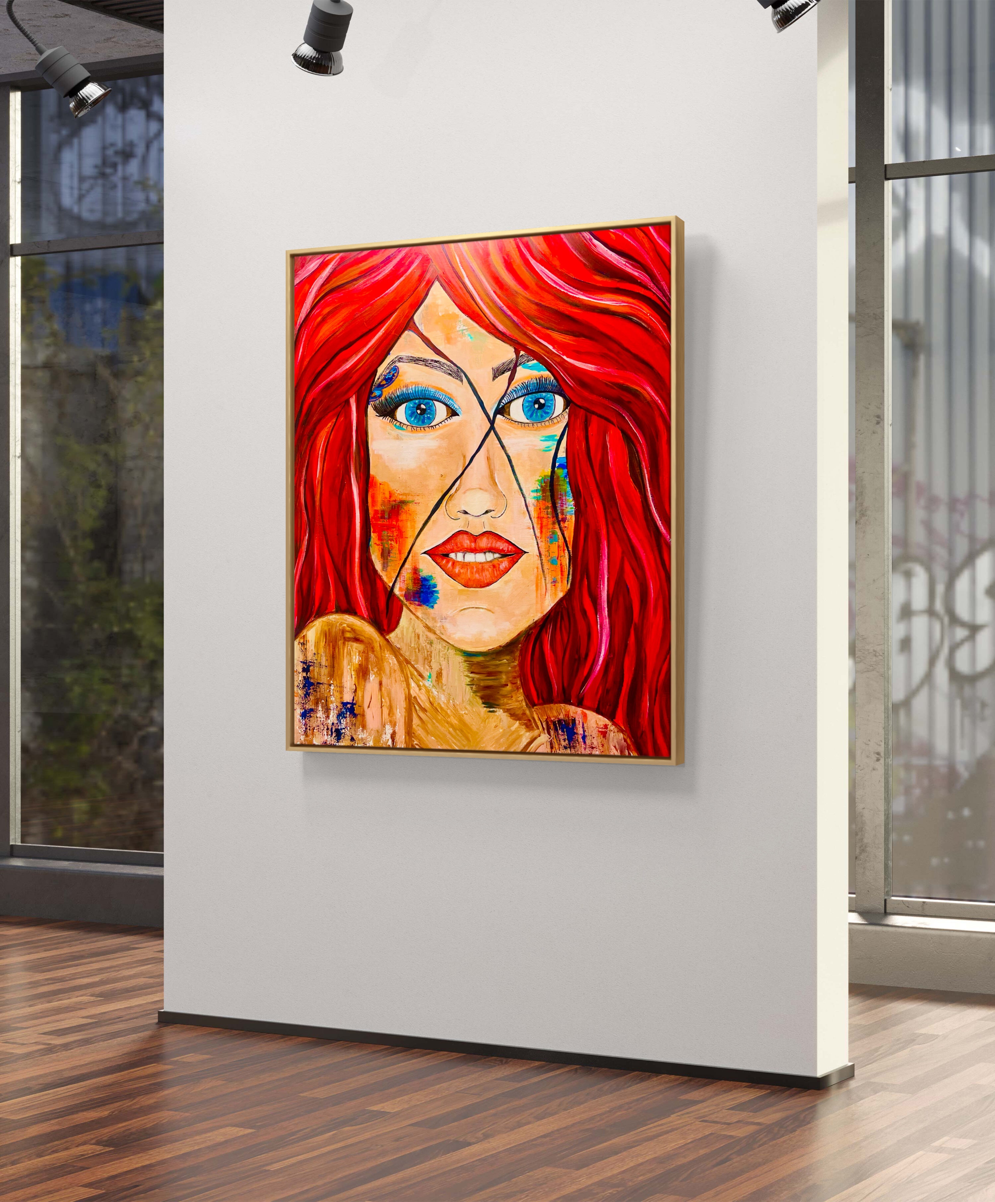 BUTTERFLY WINGS | XL Canvas Original Artwork
