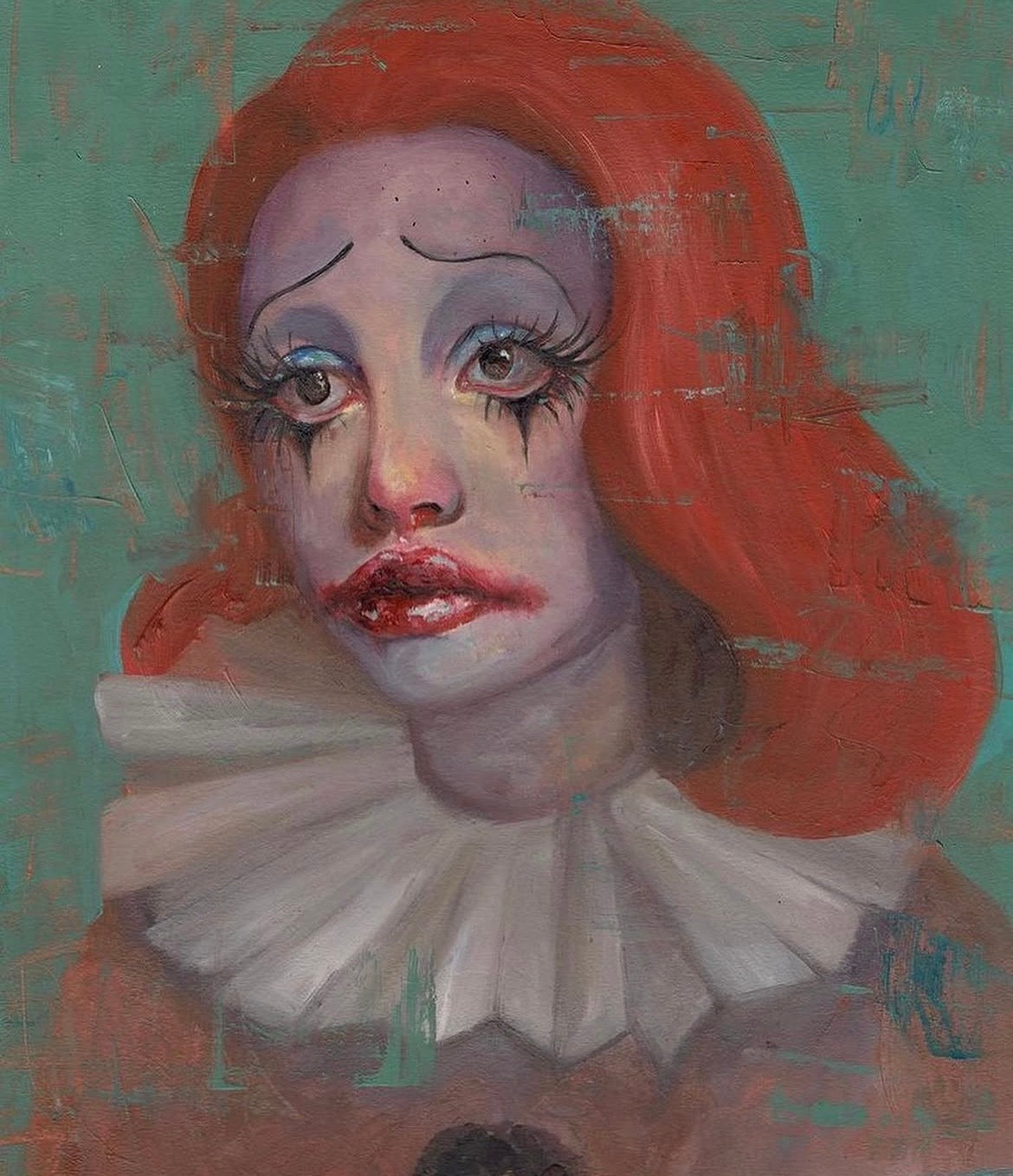 Sad Clown Art print