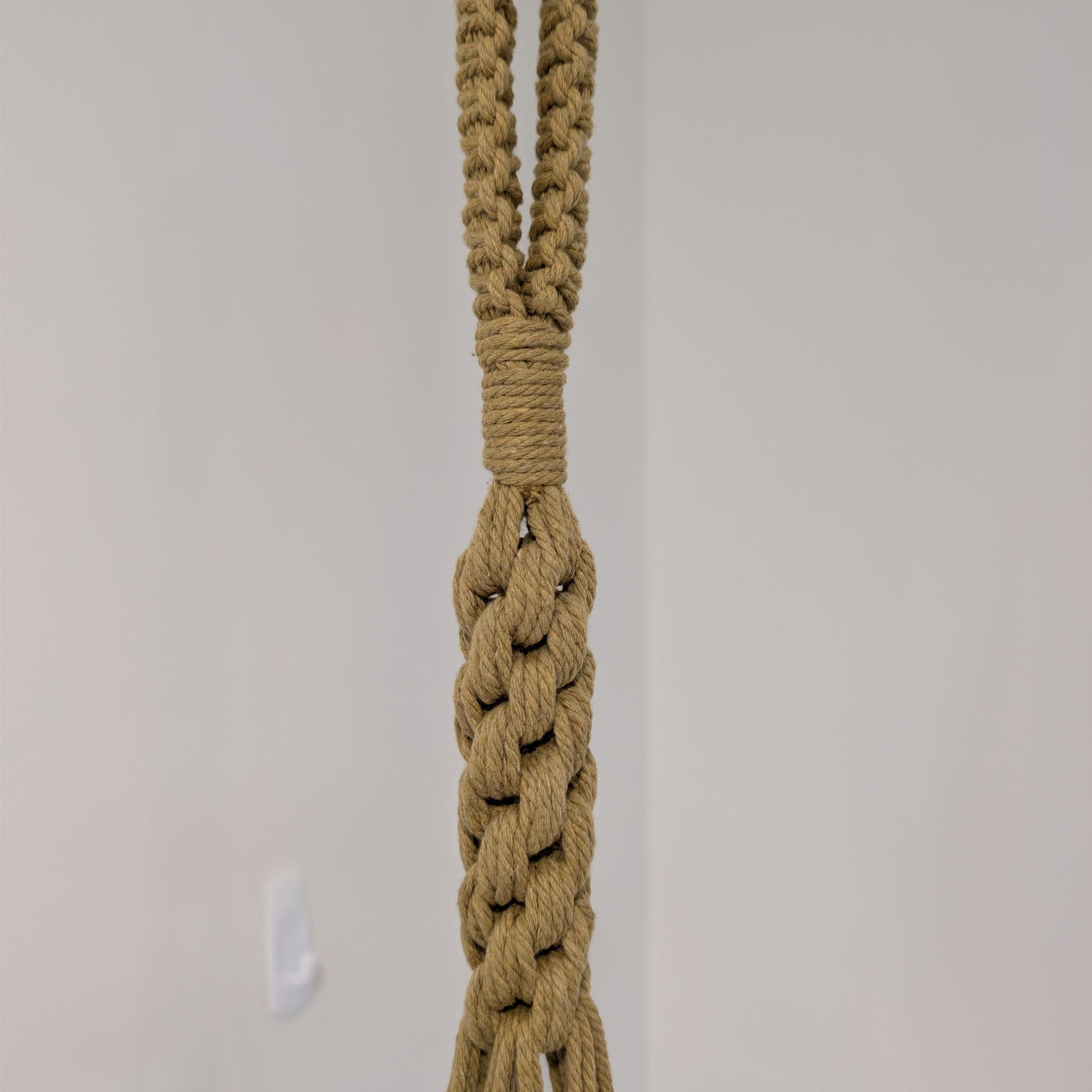 Macrame Plant Hanger - KIRALYNO with Sugargum Décor Shelf