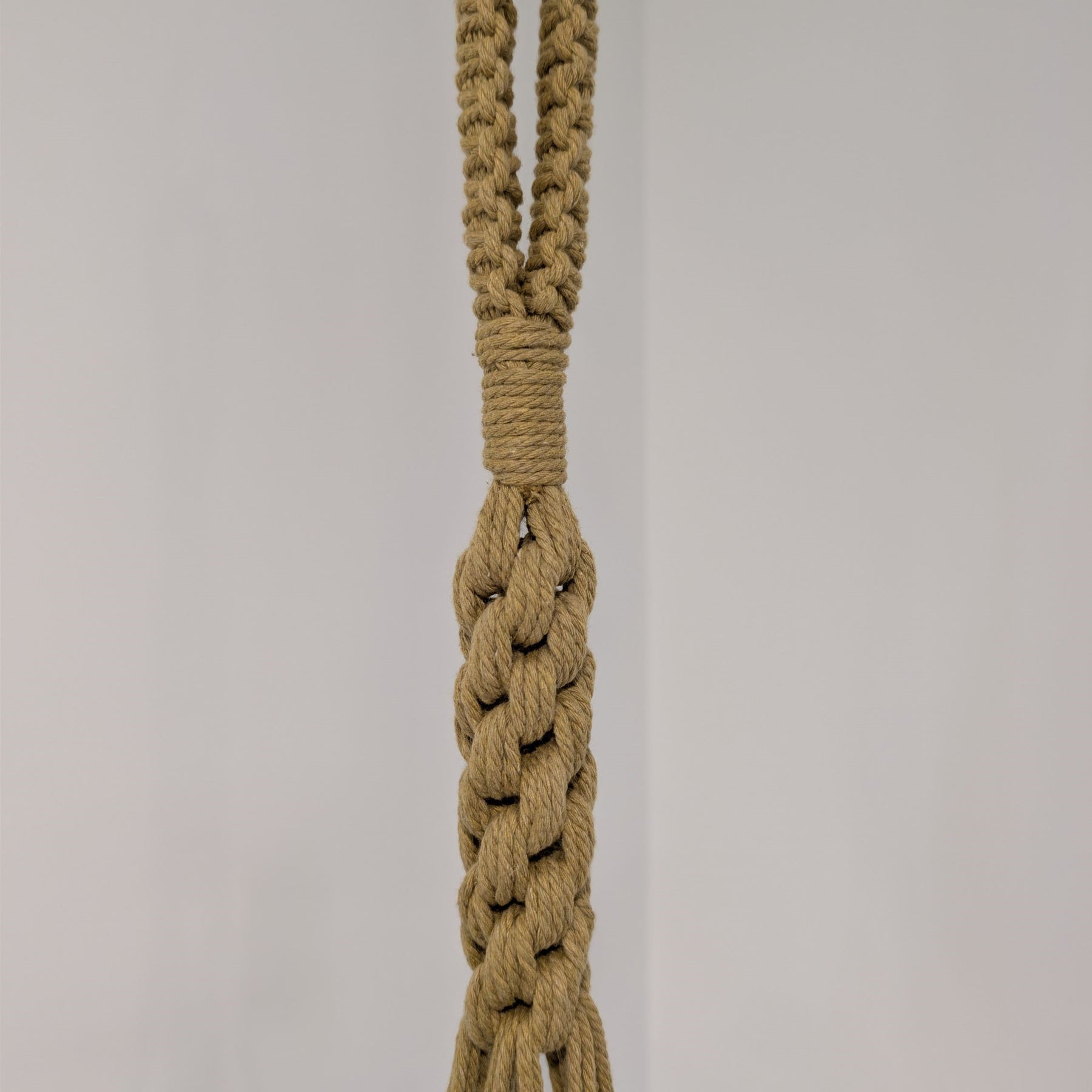 Macrame Plant Hanger - KIRALYNO with Sugargum Décor Shelf