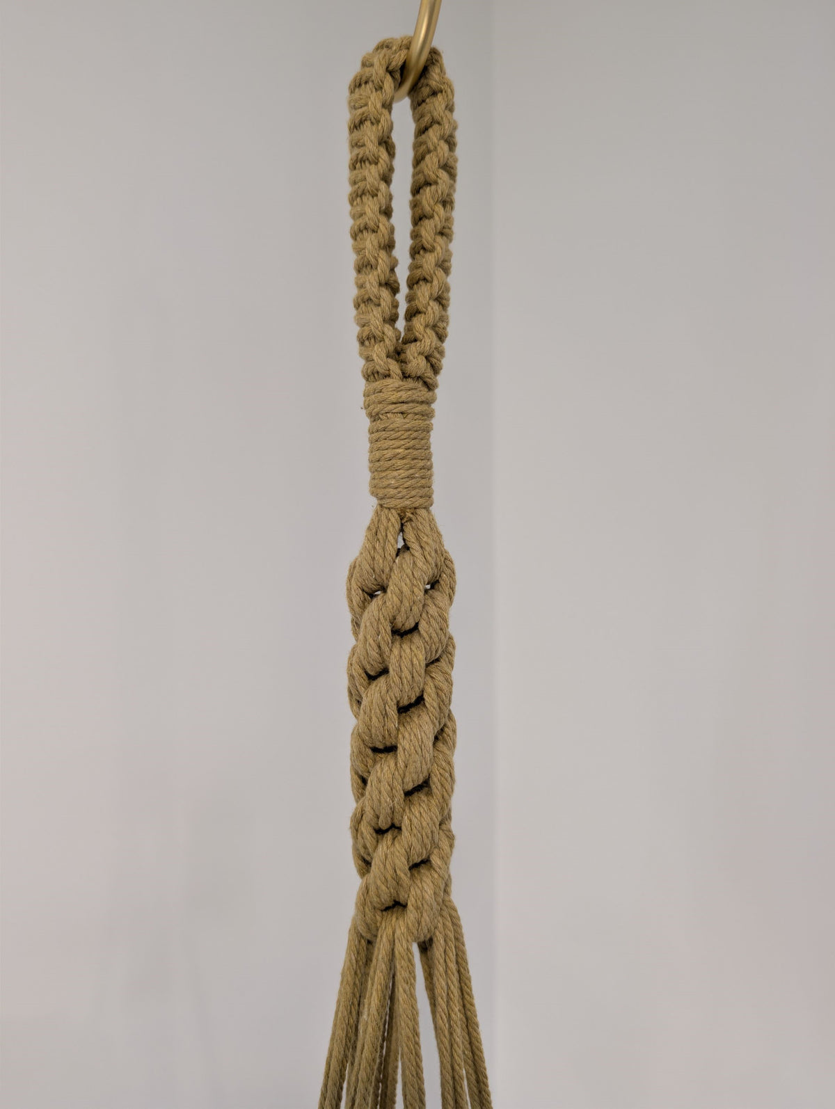 Macrame Plant Hanger - KIRALYNO with Sugargum Décor Shelf