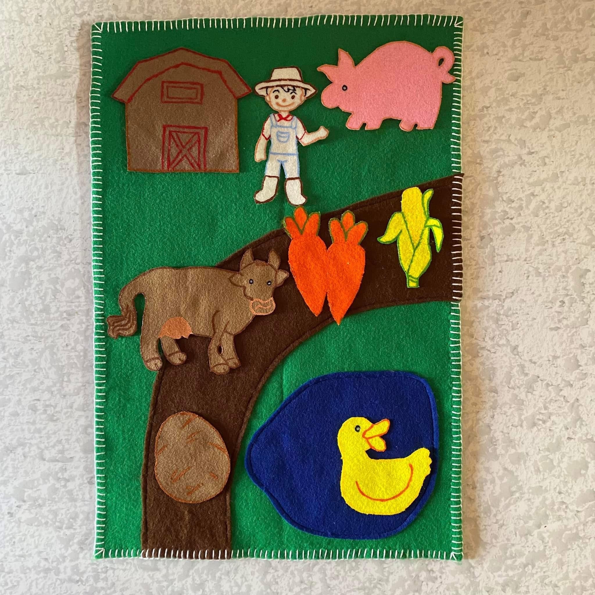 Children's Felt Play Mat