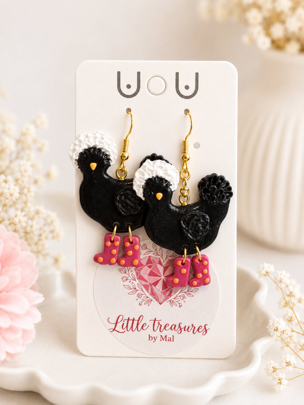 Handcrafted polish Earrings