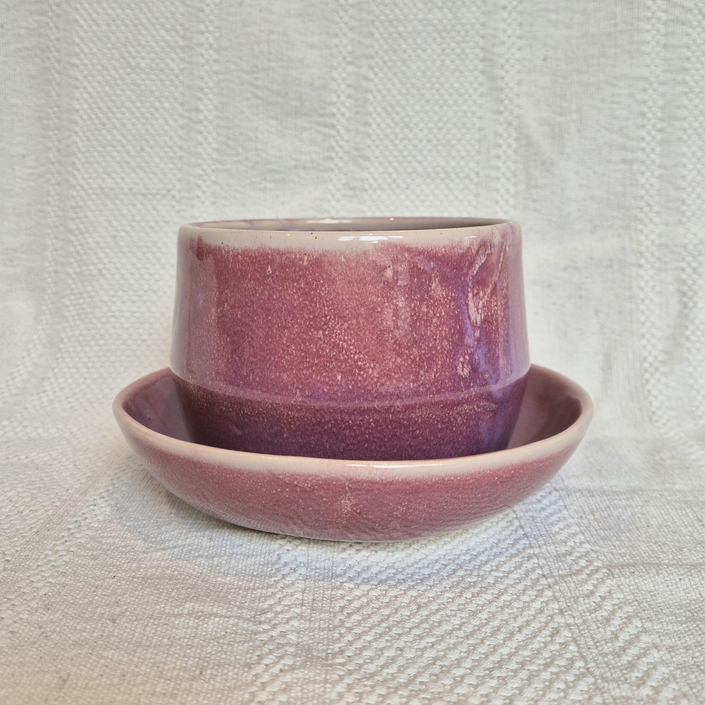 Crimson Sky Ceramic Pot Planter
