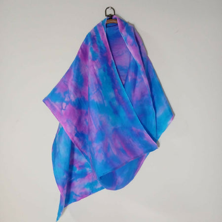 Dyed silk scarf 3