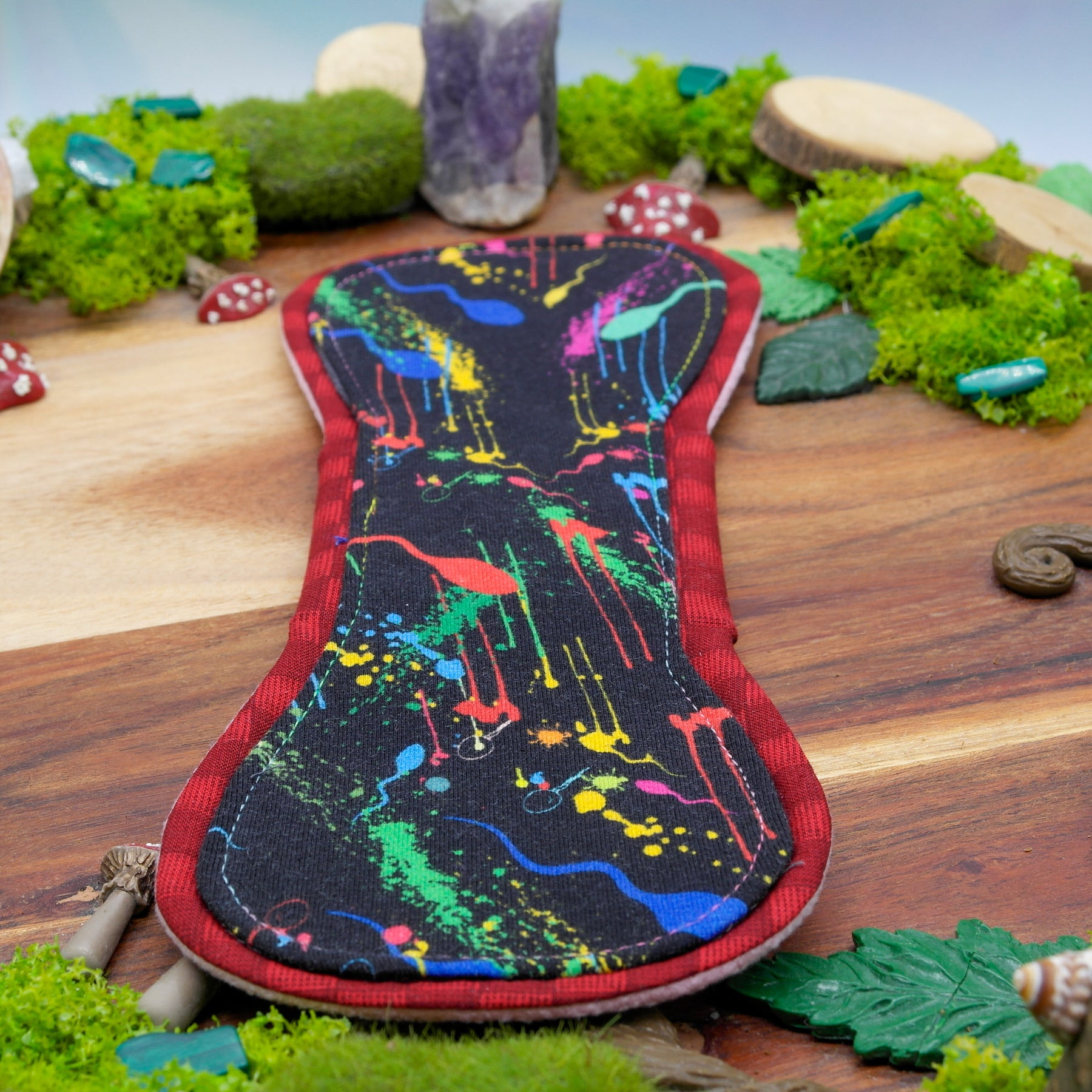 eco-conscious Reusable cloth pad 10" Moderate (Flutter) - 24hrs