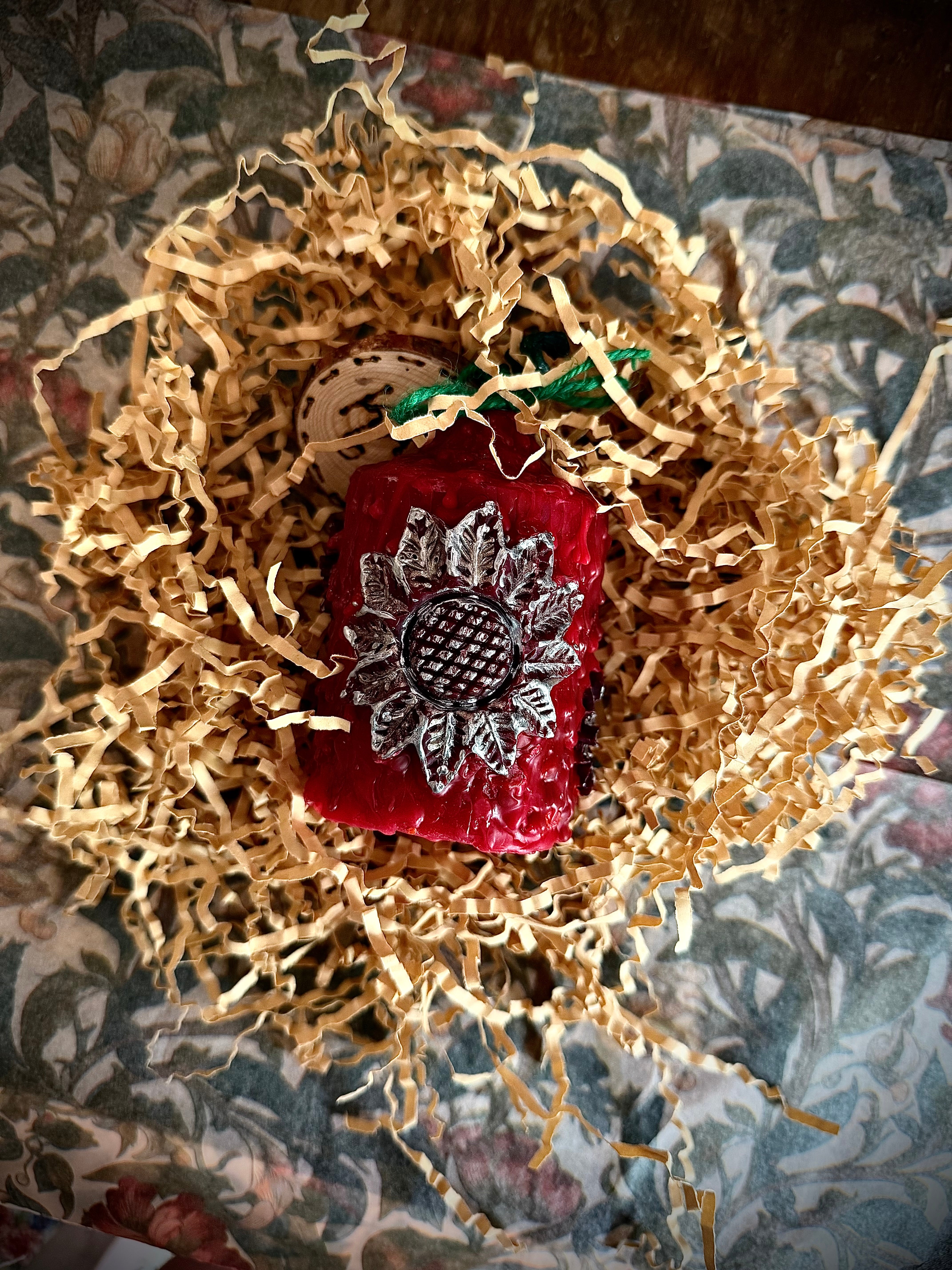 The Chloris Intention Spell Altar Ritual Beeswax Pillar Candle