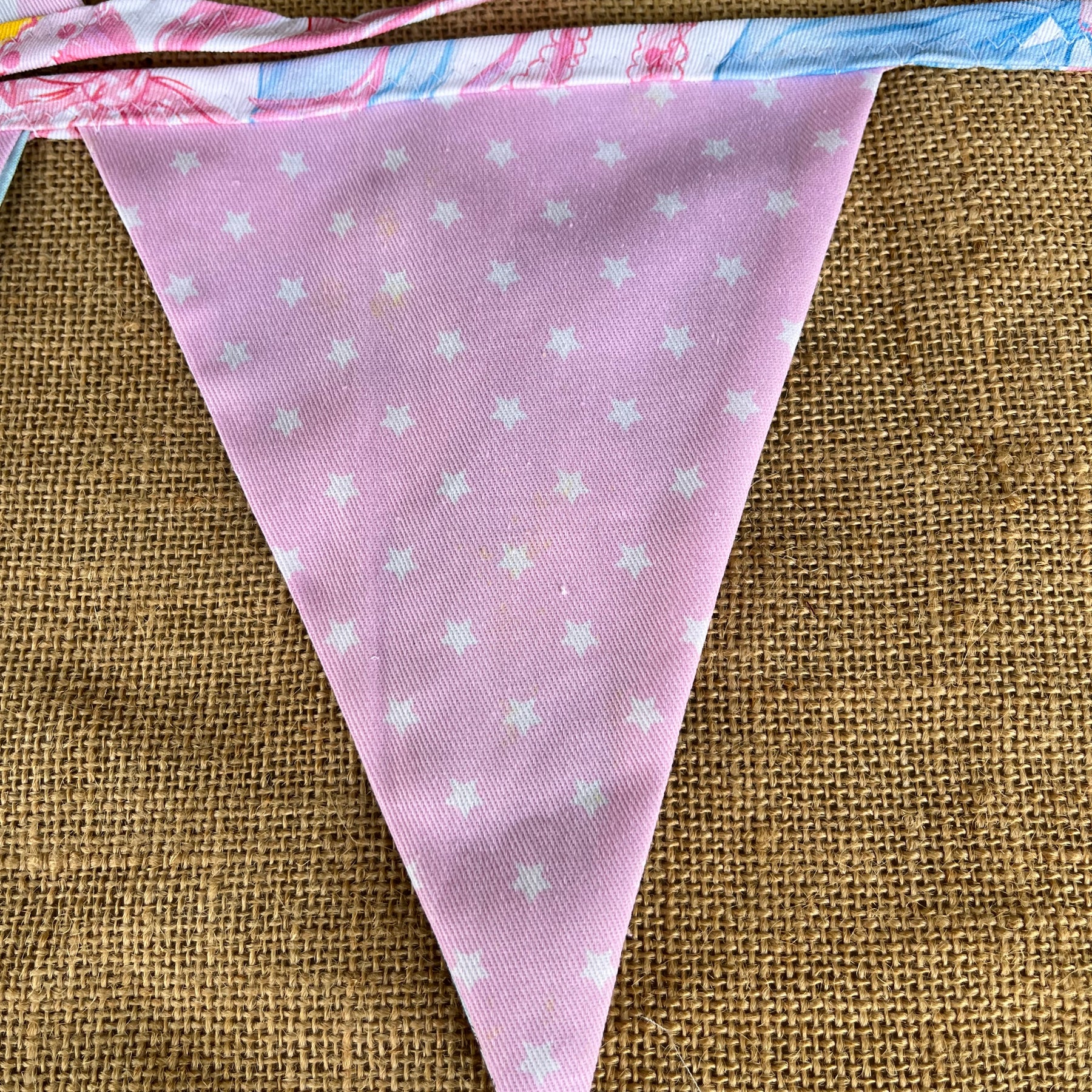 Baby | celebration bunting | 3m long | stripes | stars | spots