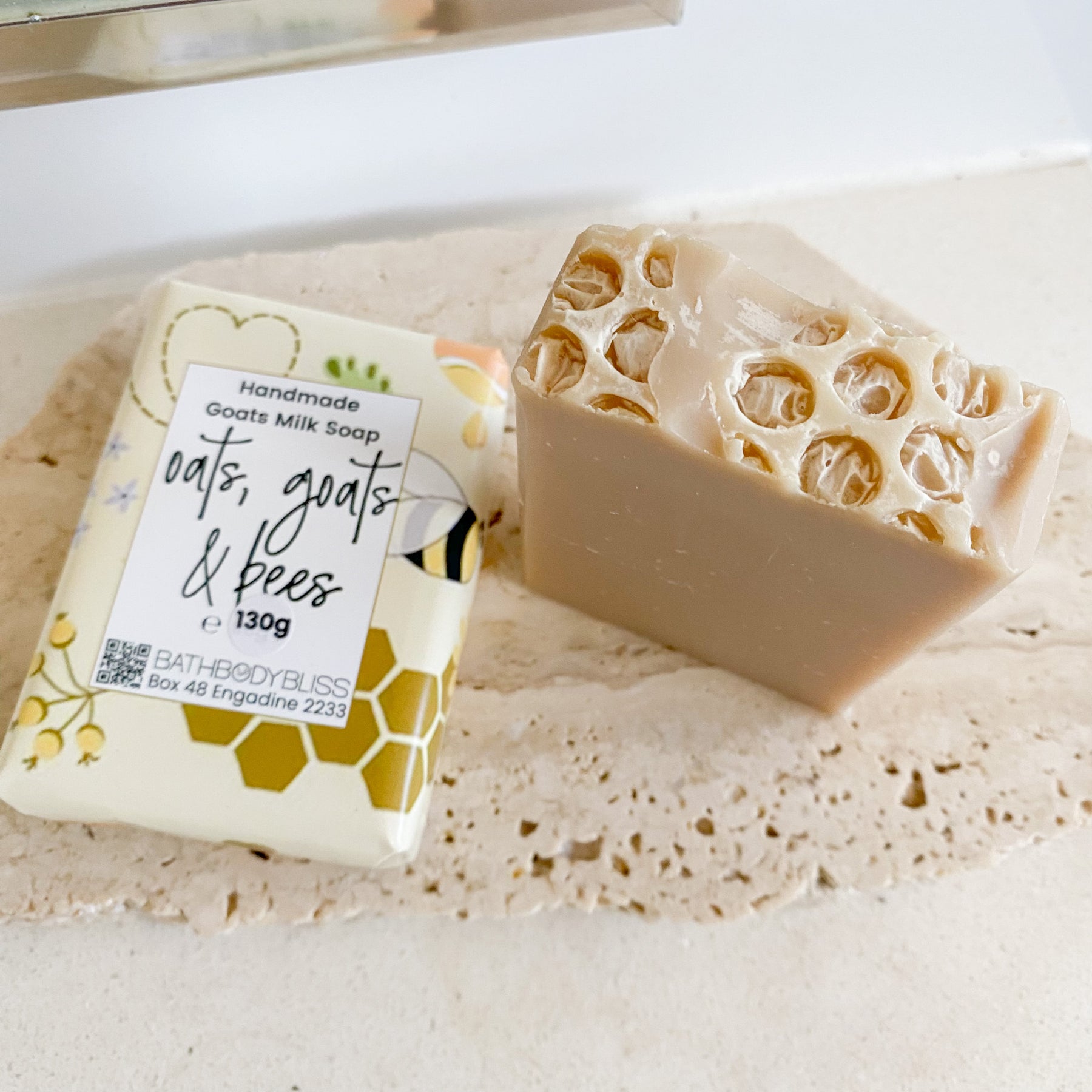 Oats Goats & Bees Handmade Soap, Goatsmilk Soap, Scented Soap