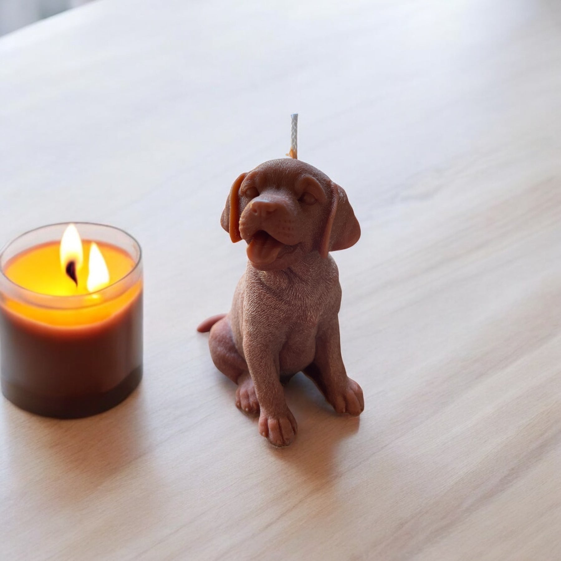 Labrador Soy Candle, Personalised Pet Memorial Gift, Custom Loss of Dog Gift, Memorial Candle for Labrador Lovers, Dog Lover Gift