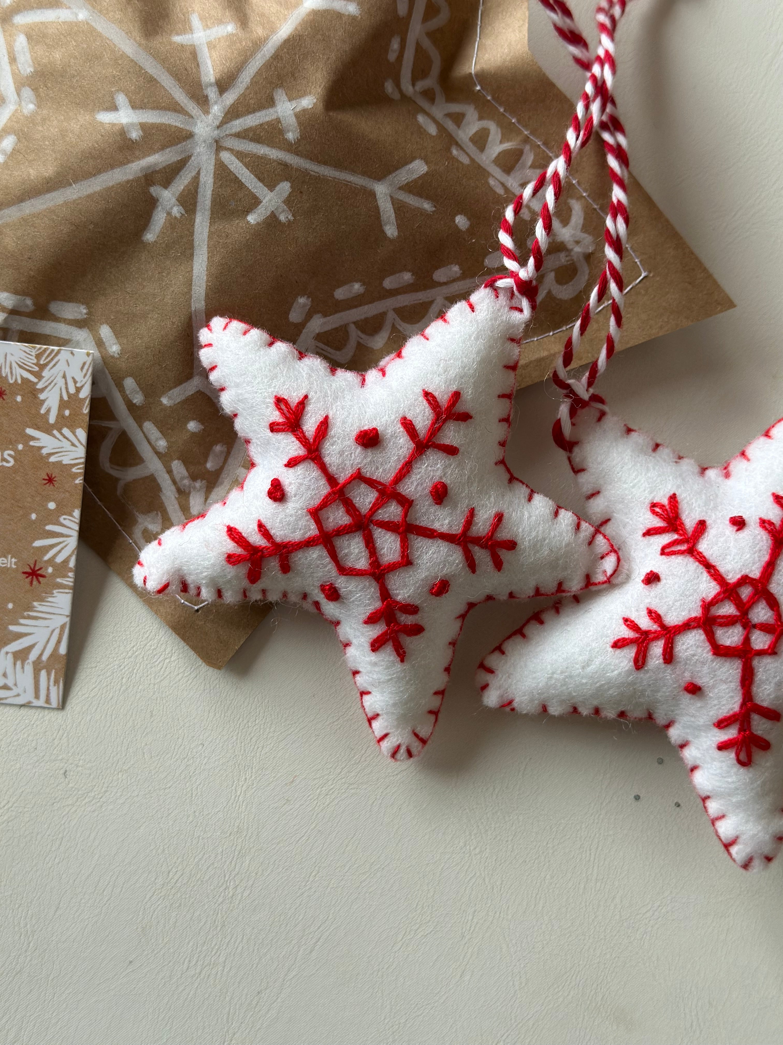 Sewing kits Christmas decorations wool felt