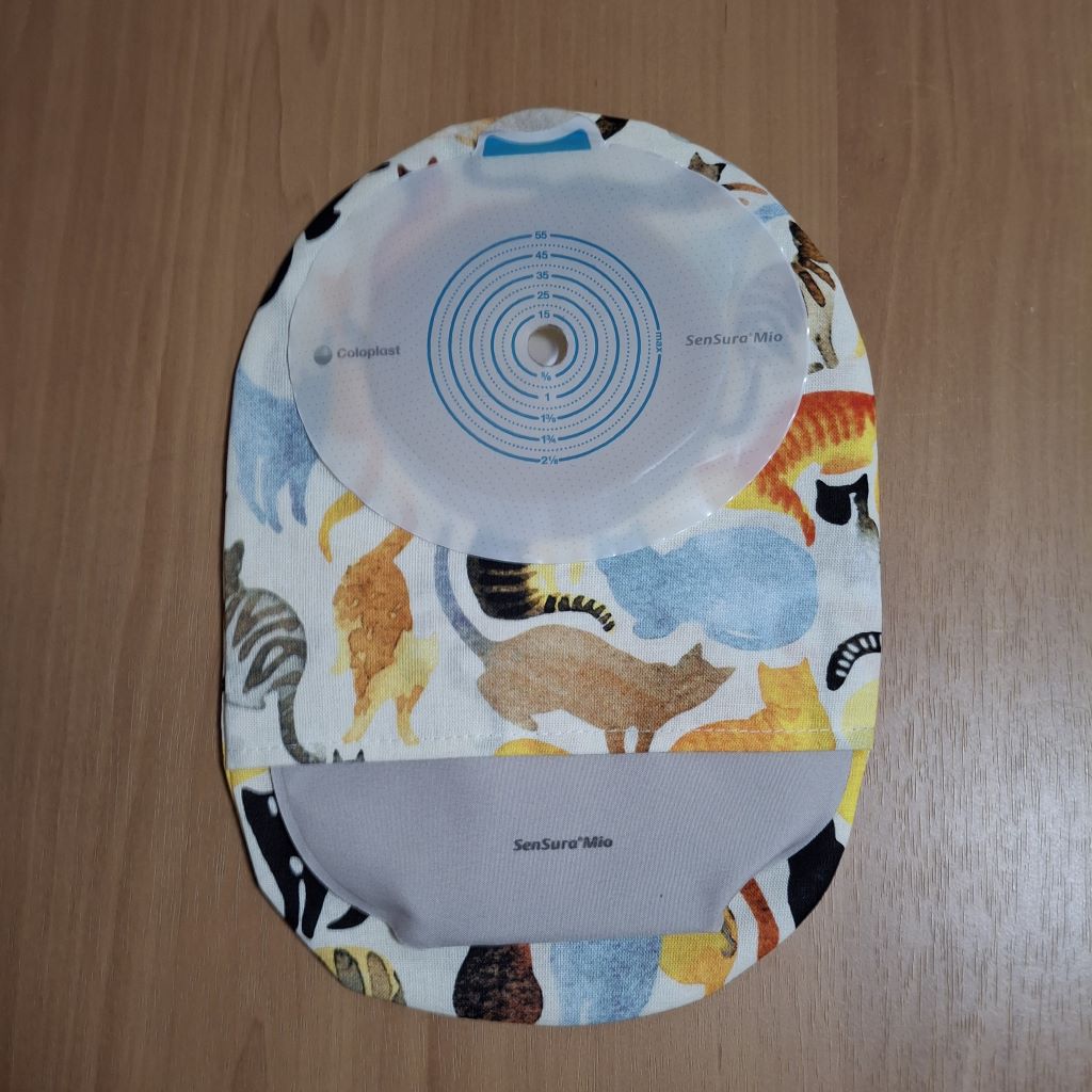 STOMA BAG COVER REGULAR ILEOSTOMY, COLOSTOMY, UROSTOMY