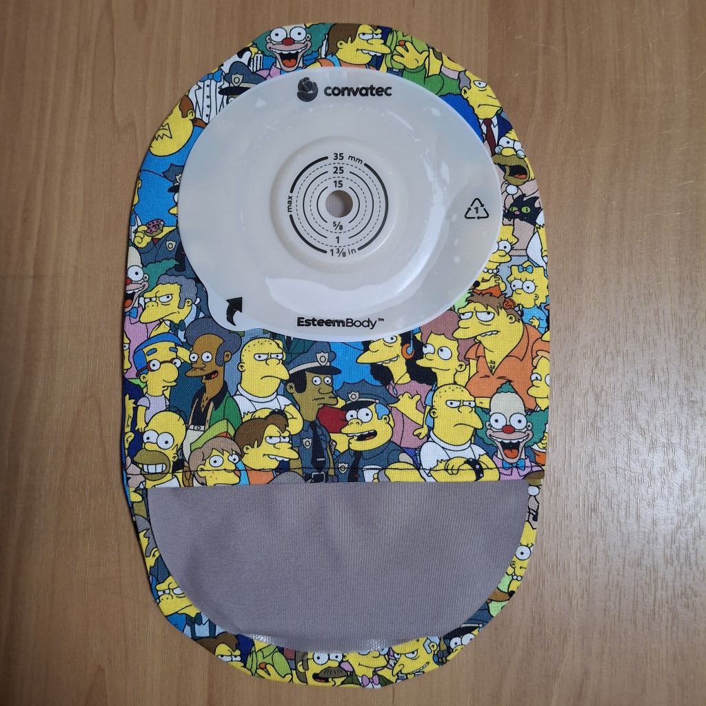 STOMA BAG COVER LARGE  Suitable for Ileostomy, Colostomy, Urostomy