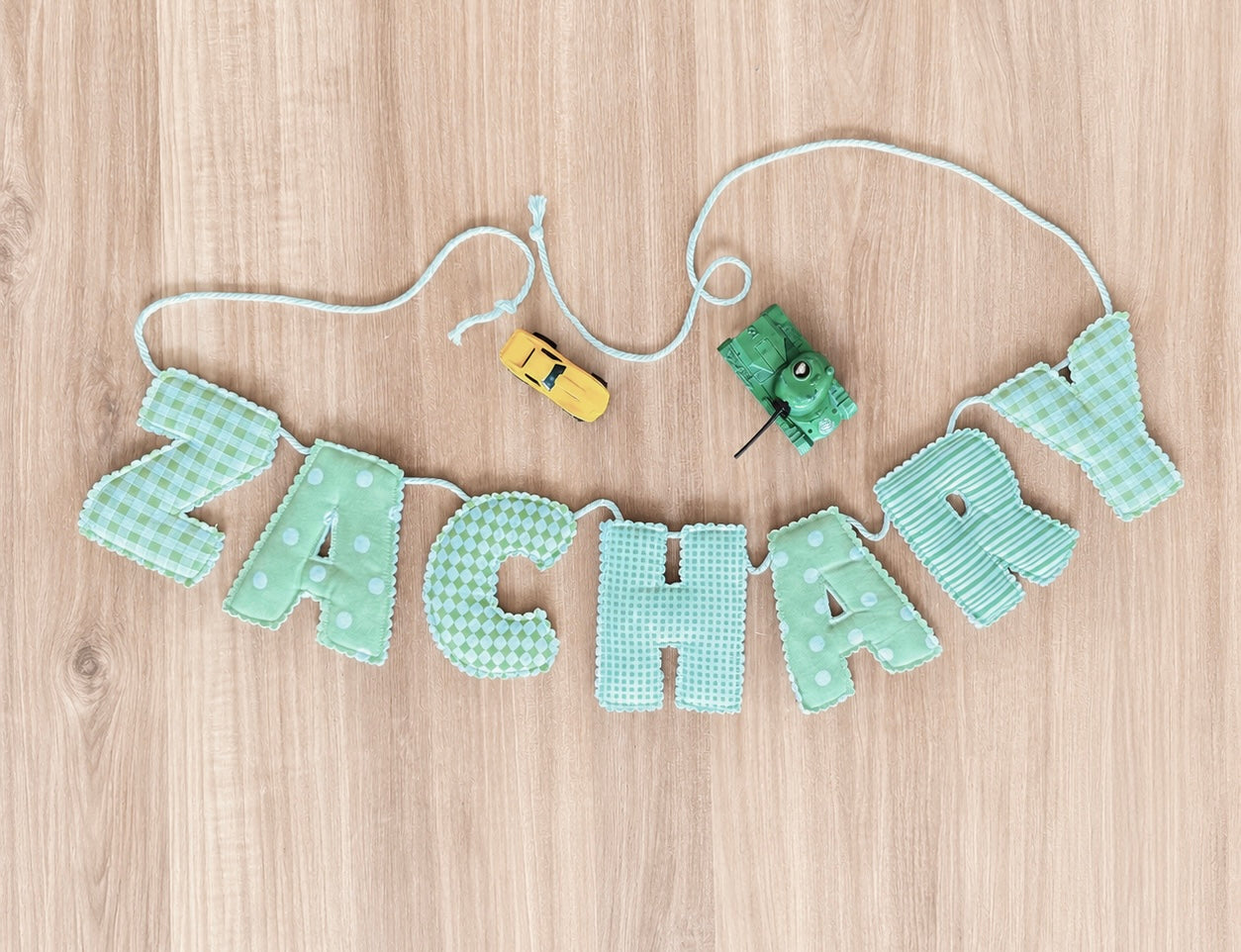 Personalised Handmade Bunting – Custom Name Banner